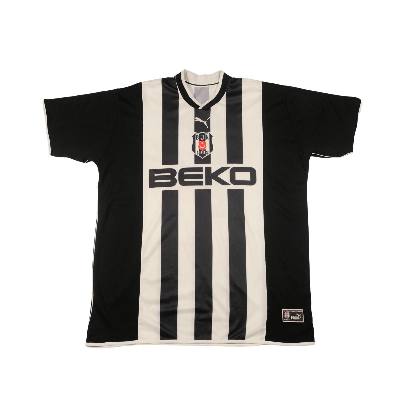 Puma 2001/02 Besiktas Away Shirt (XL) Size US XL / EU 56 / 4 - 1 Thumbnail