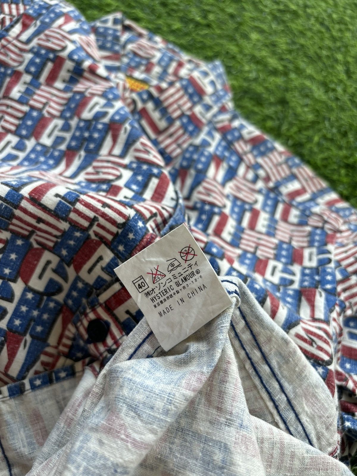 Hysteric Glamour Vintage Hysteric Glamour Full Print Shirt Size US M / EU 48-50 / 2 - 8 Thumbnail