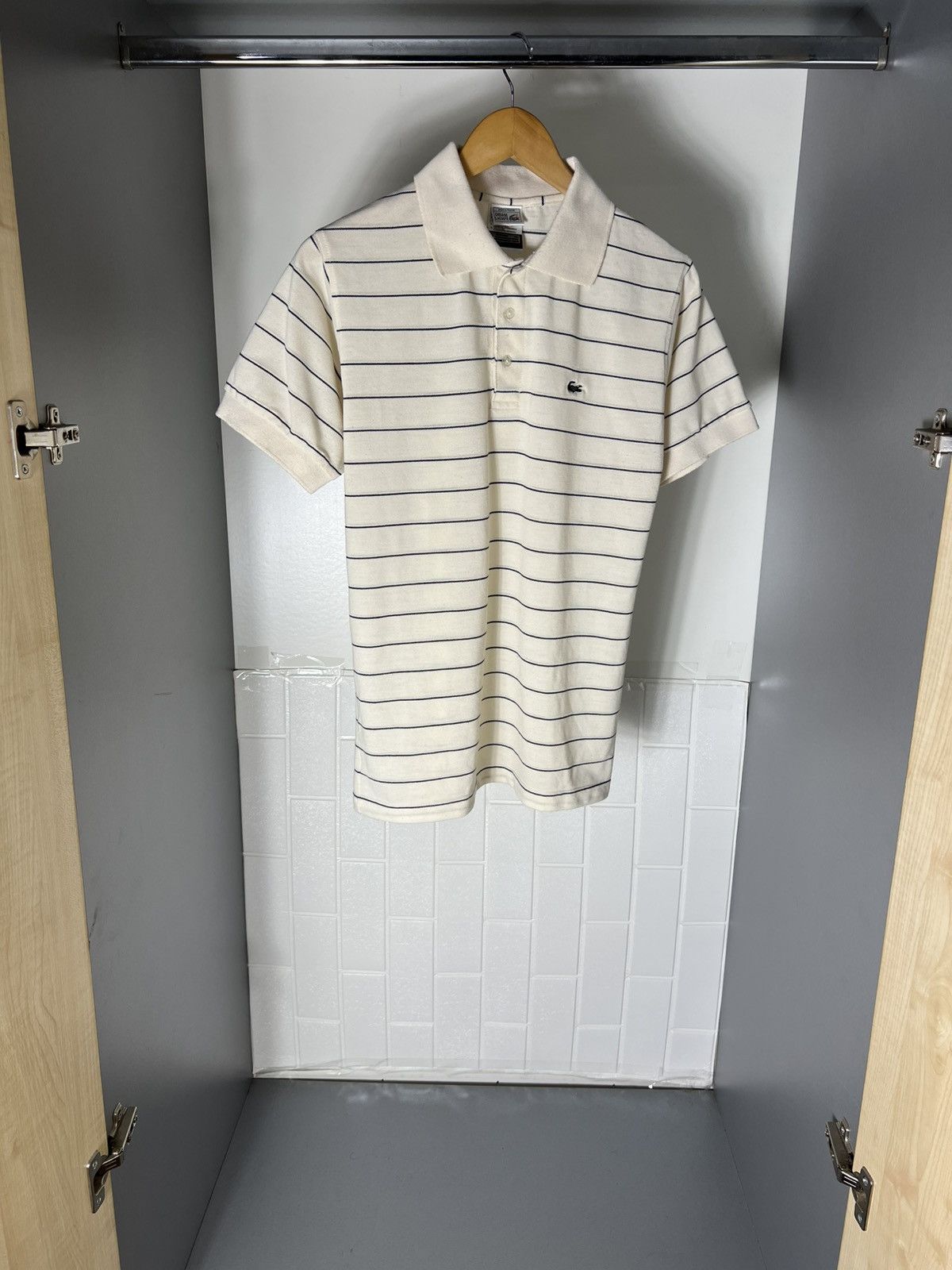 Lacoste VERY RARE LACOSTE CHEMISE CLASSIC DESIGNER POLO TENNIS 90s Size US S / EU 44-46 / 1 - 2 Thumbnail