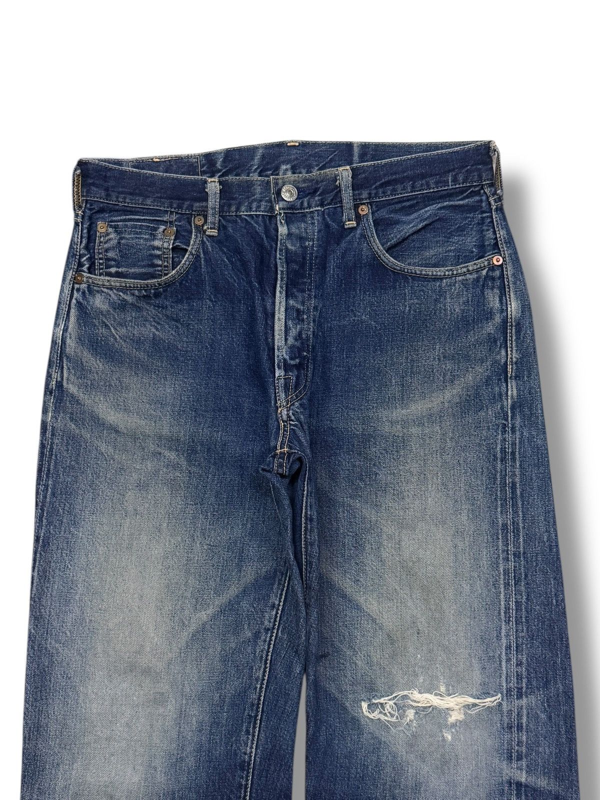 Sugar Cane Vintage Dude Ranch S01-XX Selvedge Denim Jeans Japan | W31 Size US 31 - 4 Thumbnail
