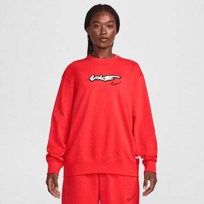 Futura × Nike Breaking Crewneck Women’s XXL - Light Crimson FZ0256-696 Size XXL / US 16-18 / IT 52-54 - 1 Thumbnail