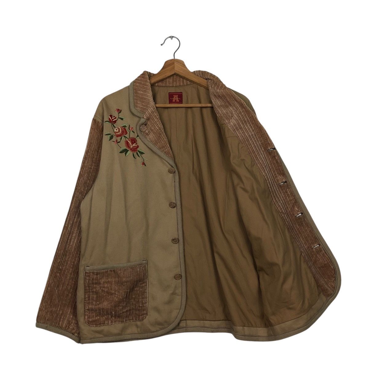 Japanese Brand 📌Vintage Chore Button Jacket Angelique Double Pockets Size US M / EU 48-50 / 2 - 12 Thumbnail