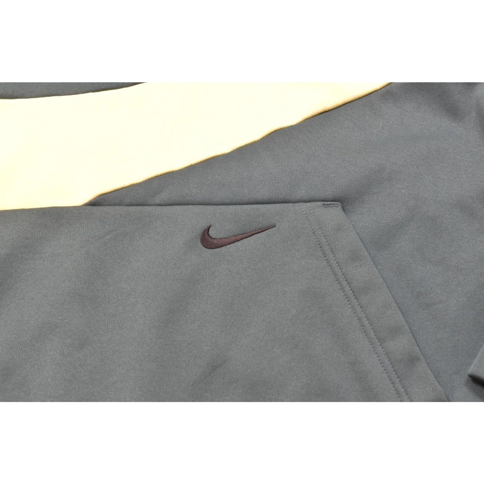 Nike VINTAGE Nike Therma-FIT Hoodie XXL Dark Green Big Swoosh Pullover Mens Training Sweatshirt Size US XXL / EU 58 / 5 - 5 Thumbnail