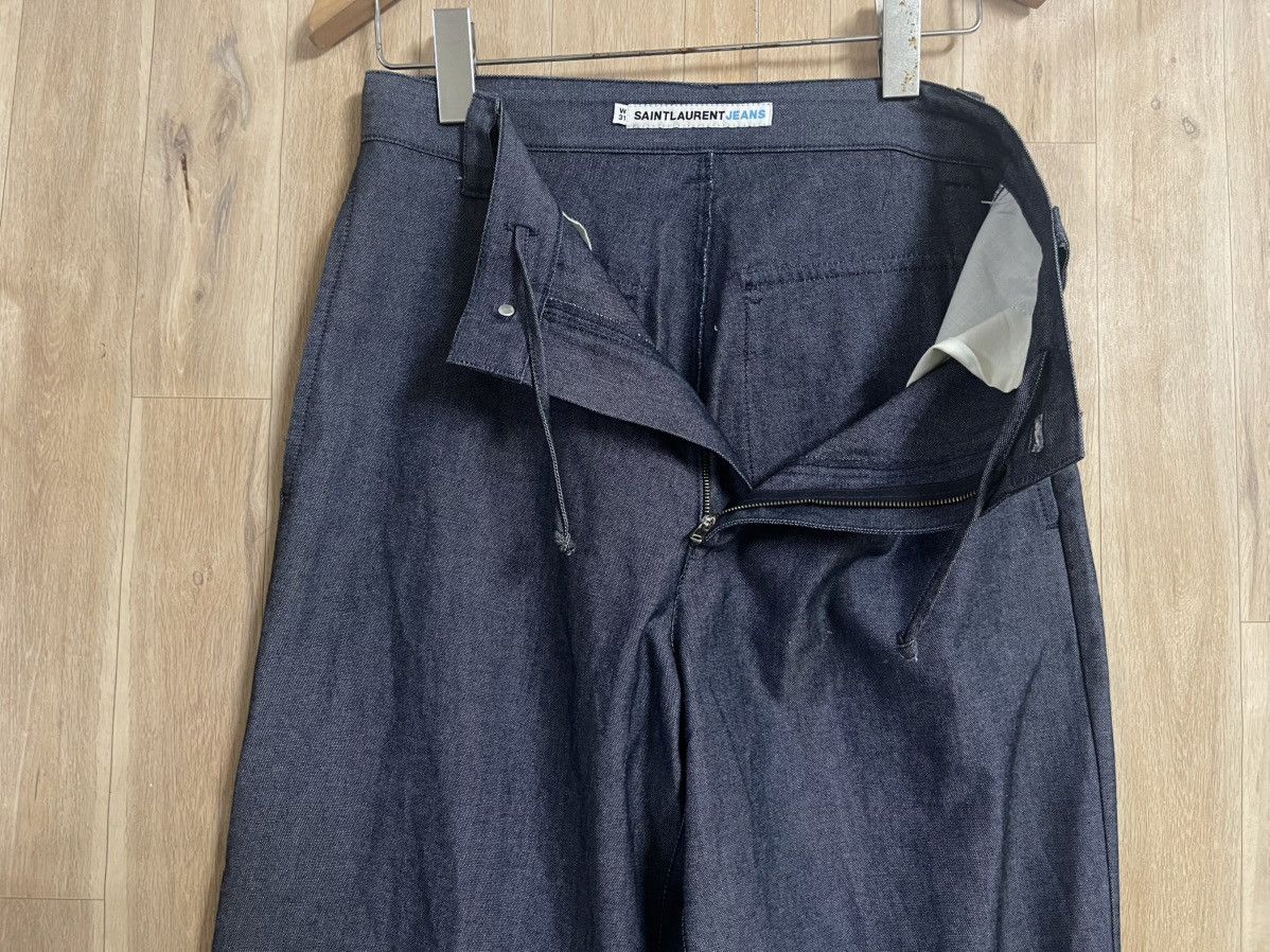 Saint Laurent Paris Saint Laurent Denim French Work Wear Baggy W30 L40 Vintage Size US 30 / EU 46 - 5 Thumbnail