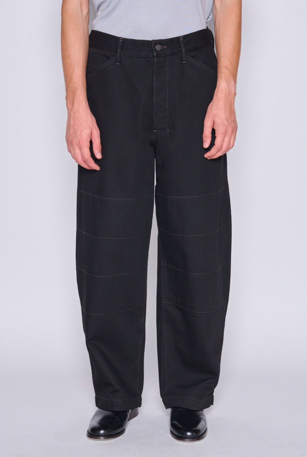 Lemaire Last Size Lemaire Men’s Black Judo Denim Pants Size US 36 / EU 52 - 1 Thumbnail