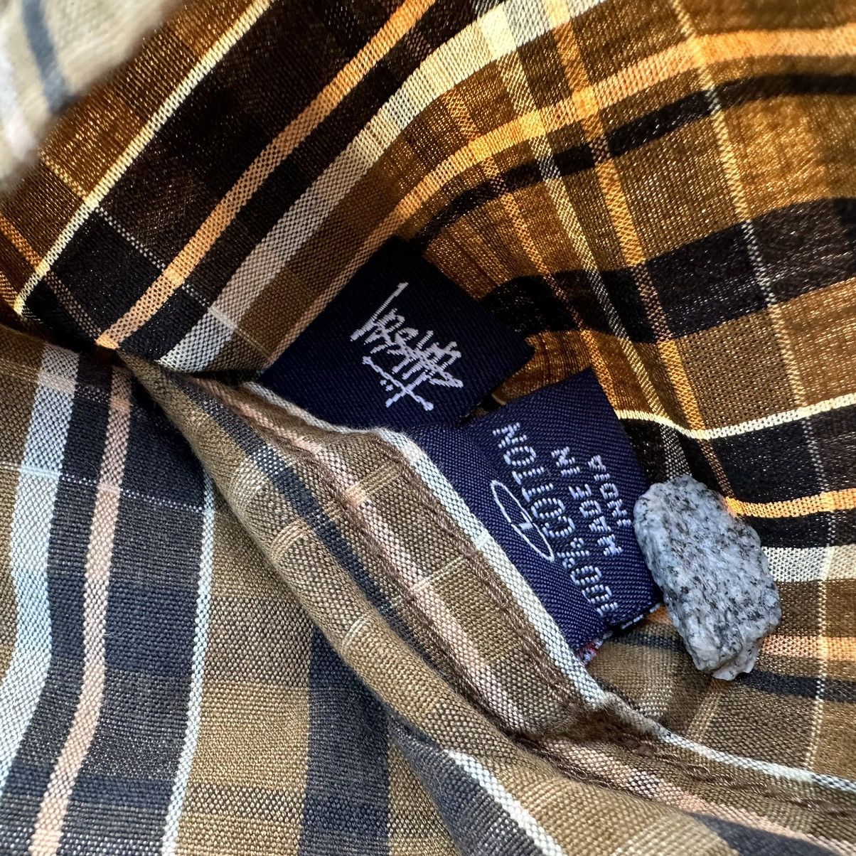 Stussy × Vintage Vintage stussy NYLTLA flannel double pocket Size US L / EU 52-54 / 3 - 4 Thumbnail