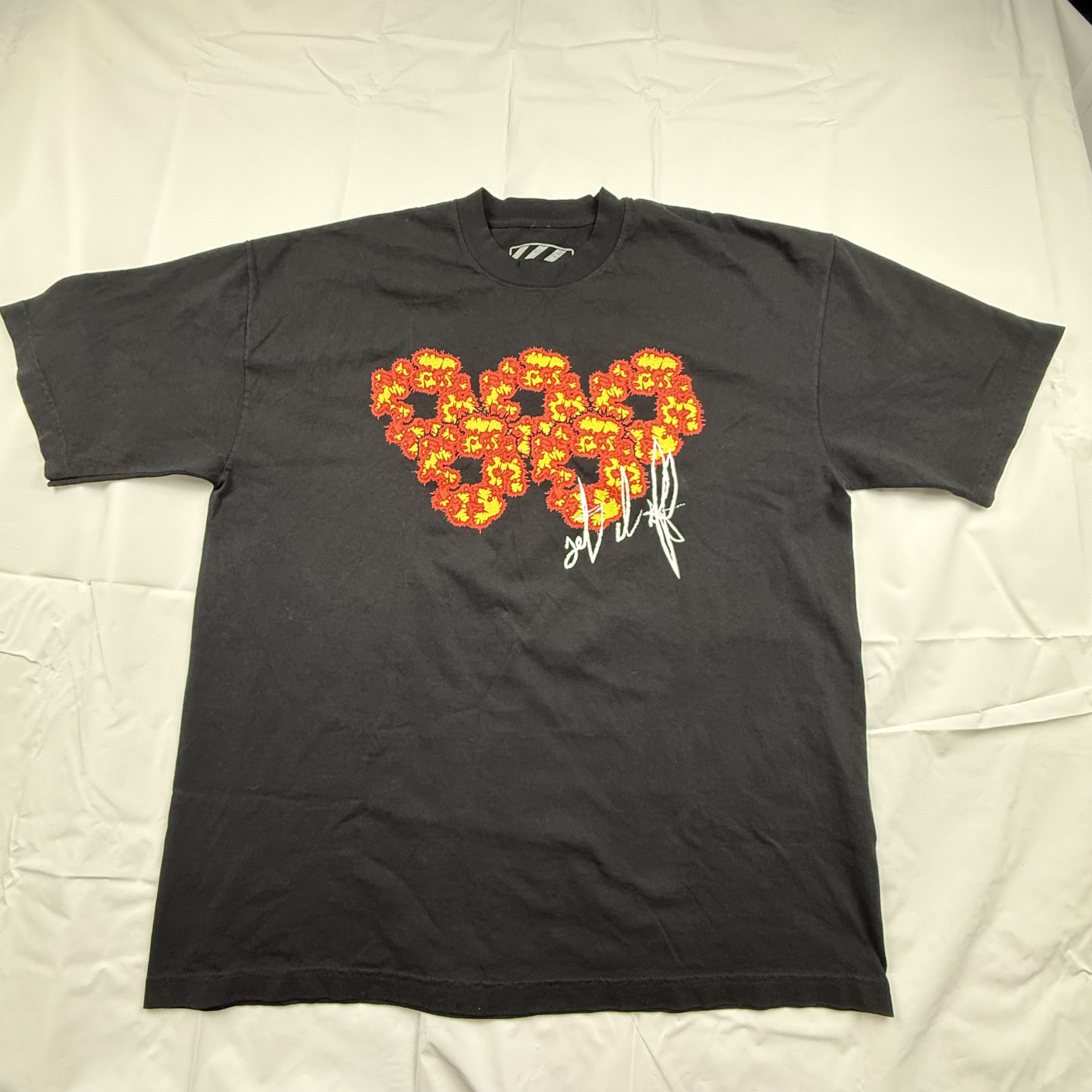 DENIM TEARS Denim Tears x Offsettears Set It Off T-Shirt Black XL Mens Size US XL / EU 56 / 4 - 1 Thumbnail