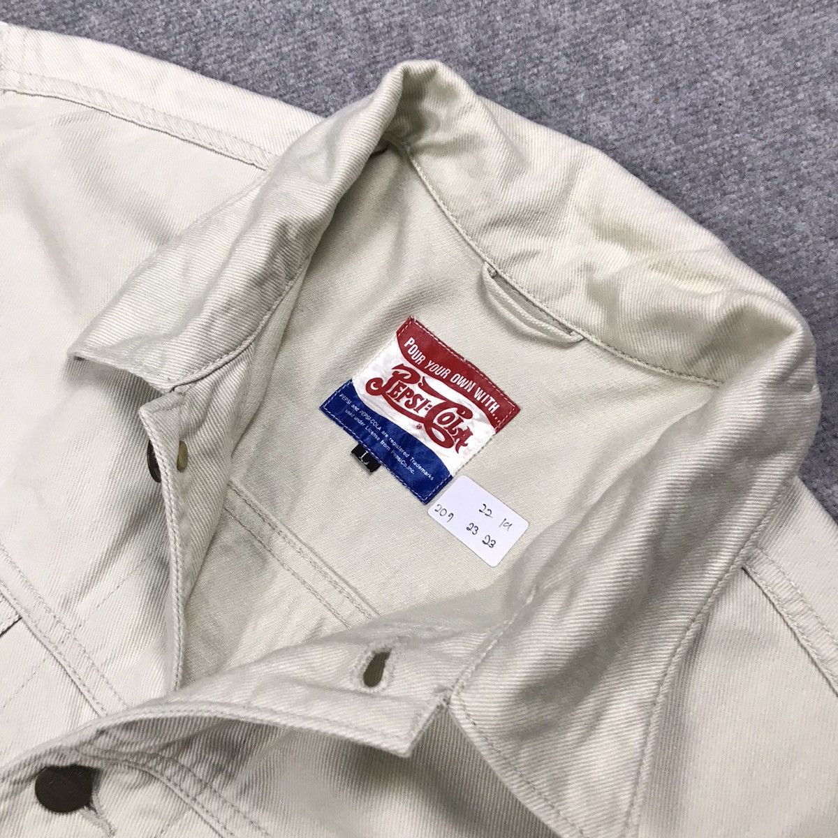 Pepsi × Vintage VINTAGE PEPSI COLA BUTTON JACKET Size US L / EU 52-54 / 3 - 10 Thumbnail