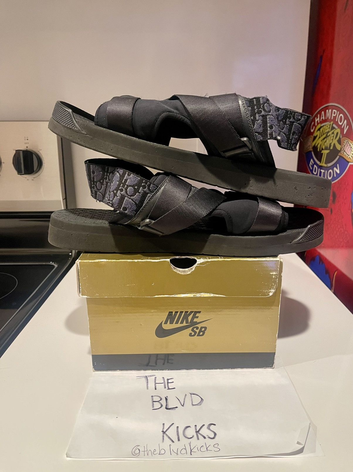 Alyx × Dior 1017 ALYX 9SM x Dior Alpha Oblique Sandals Size US 13 / EU 46 - 4 Thumbnail