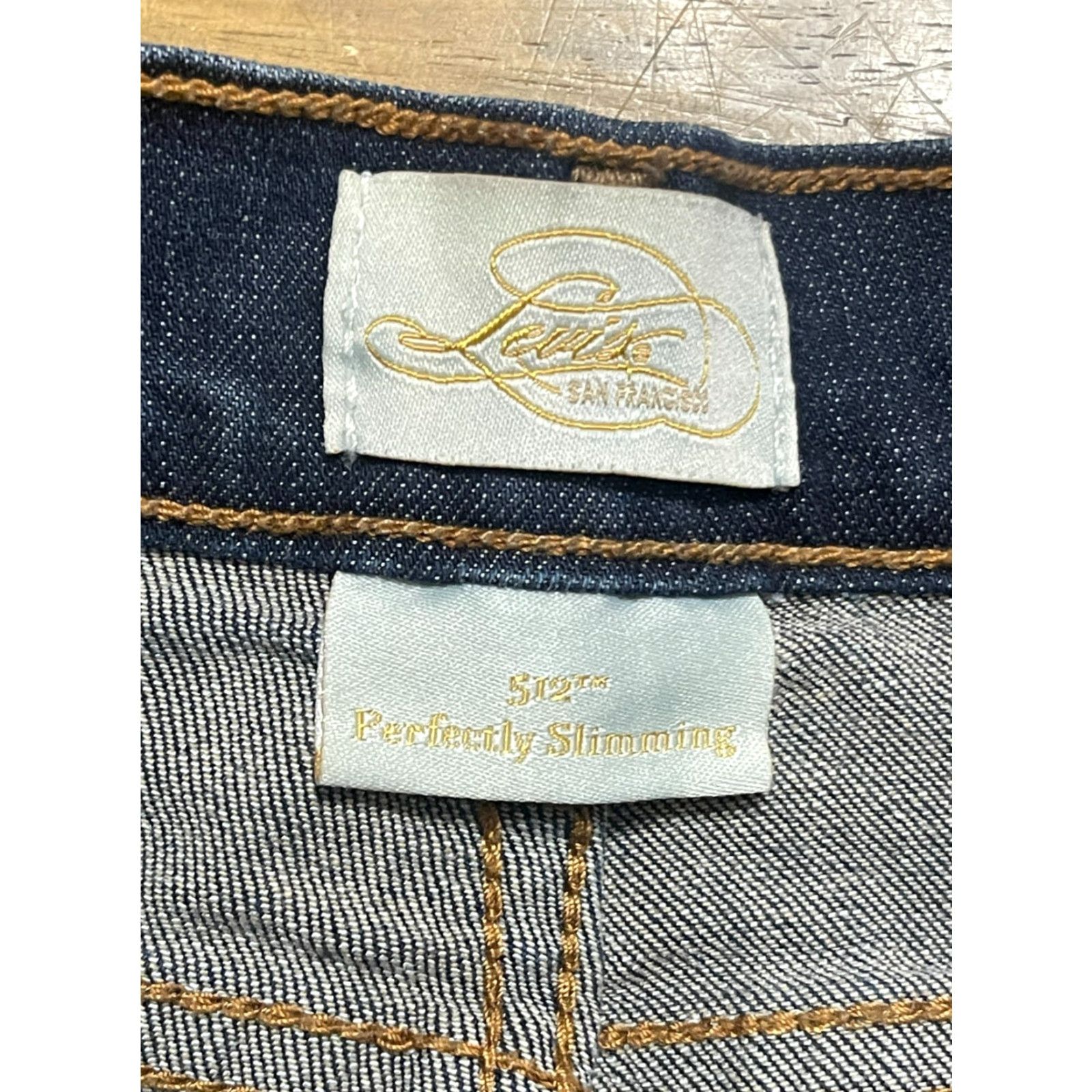 Levi's VINTAGE? (No) Levi's 512 Jeans, Women's Size 8, Blue, Denim, Capris, Slimming, 5-Pocket Design, Levi's 500 Series, Regular, Womens Size 30" / US 8 / IT 44 - 3 Thumbnail