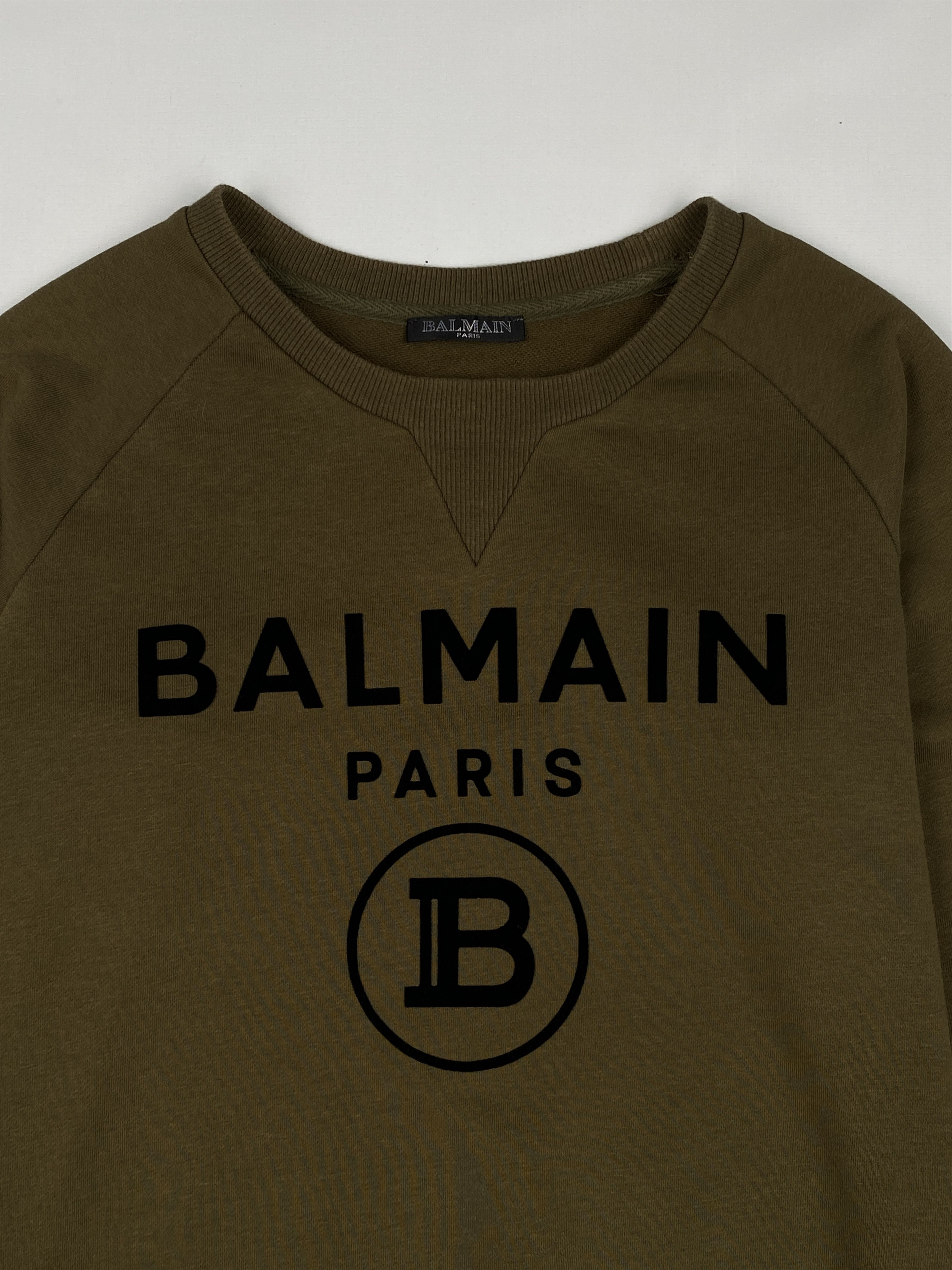 Balmain Logo Print Sweatshirt Size US S / EU 44-46 / 1 - 3 Thumbnail