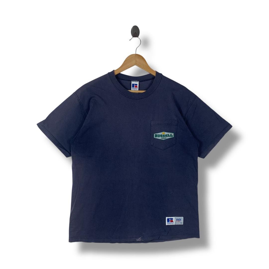 Russell Athletic Vintage RUSSELL ATHLETIC Big logo print tee Size US M / EU 48-50 / 2 - 2 Thumbnail