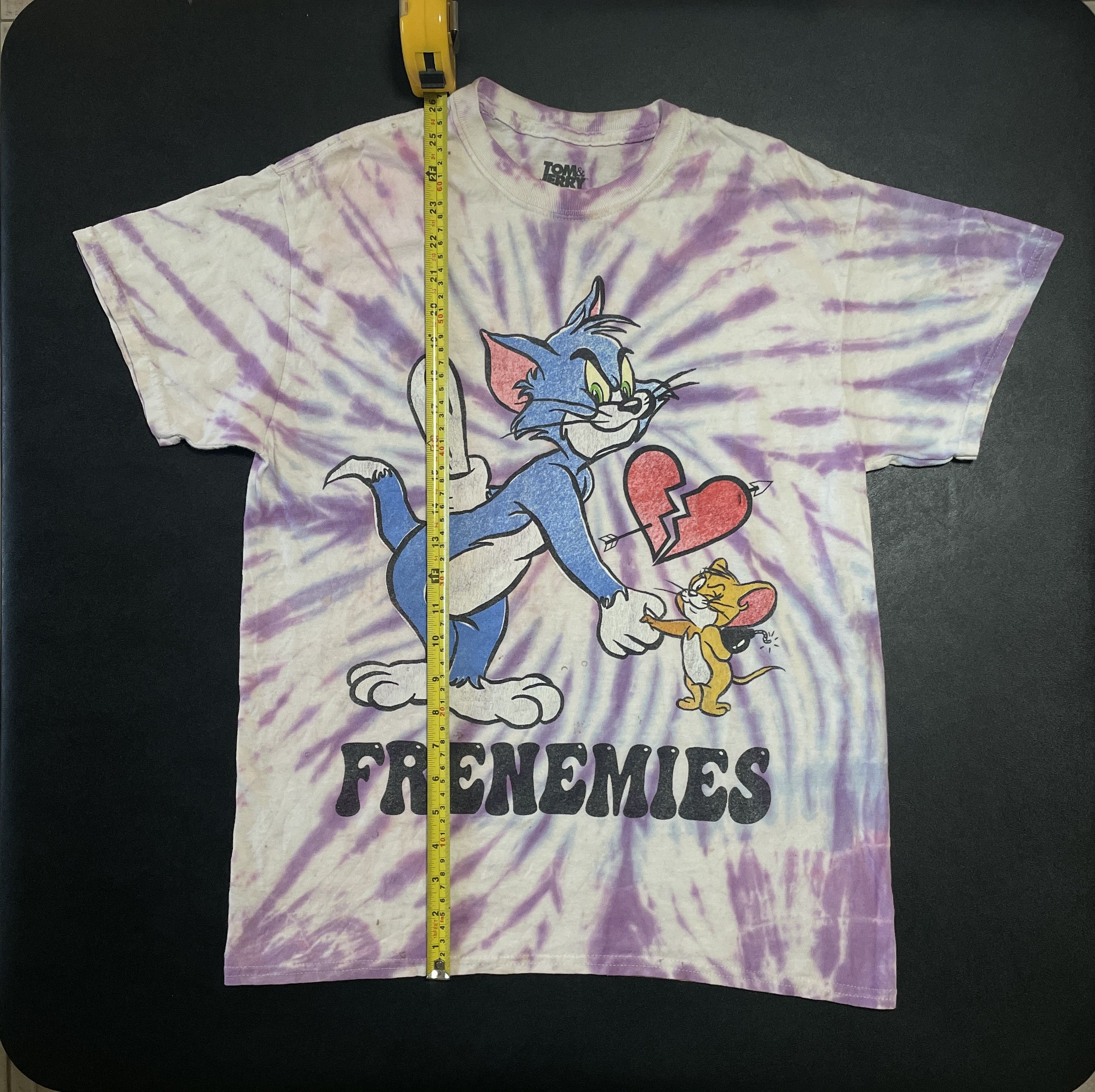 Other Tom & Jerry Tie Dye Frenemies Medium shirt Size US M / EU 48-50 / 2 - 5 Thumbnail