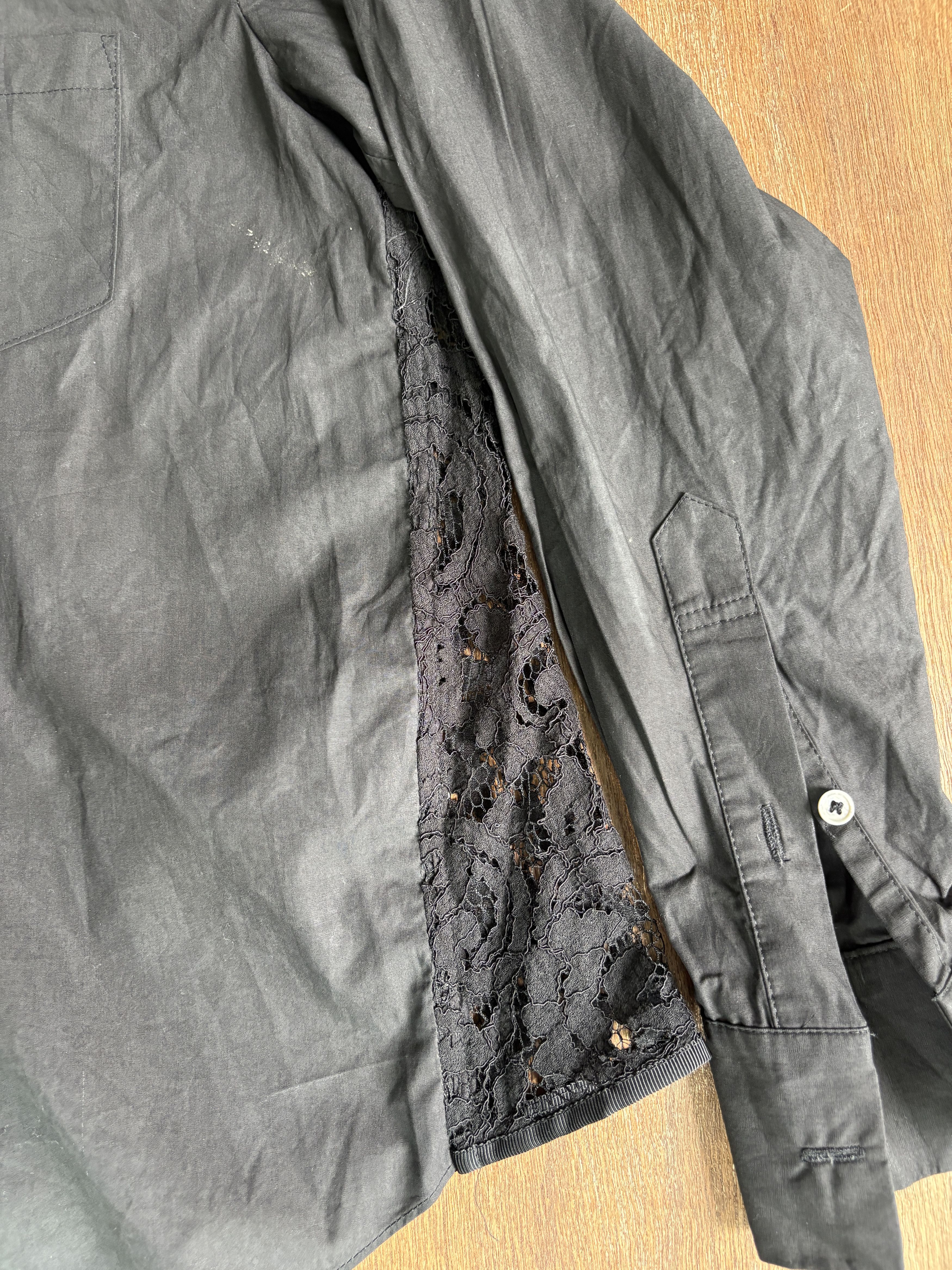 Sacai SACAI Flower Lace Shirt Made in Japan Size S / US 4 / IT 40 - 3 Thumbnail