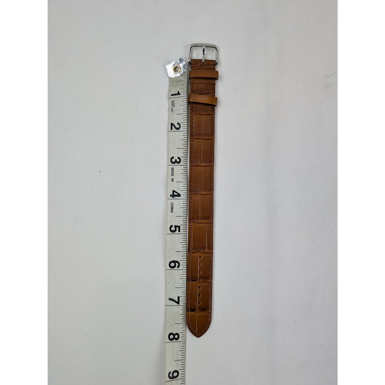 Tom Ford o1rshd1 Size: OS/ Alligator Buckle Watch Straps 19mm Brushed Size ONE SIZE - 12 Thumbnail