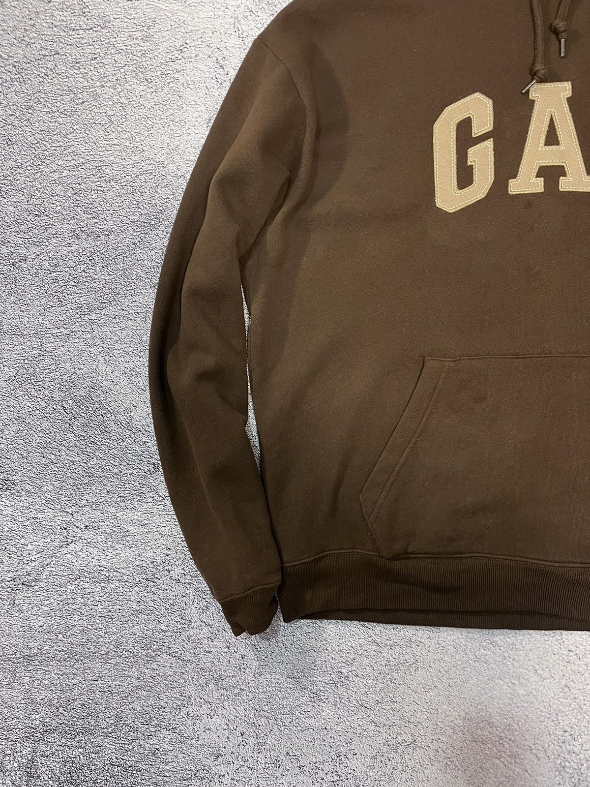 Gap Gap Mens Hoodie Jacket Brown Boogie Logo Baggy Size L Size US L / EU 52-54 / 3 - 3 Thumbnail