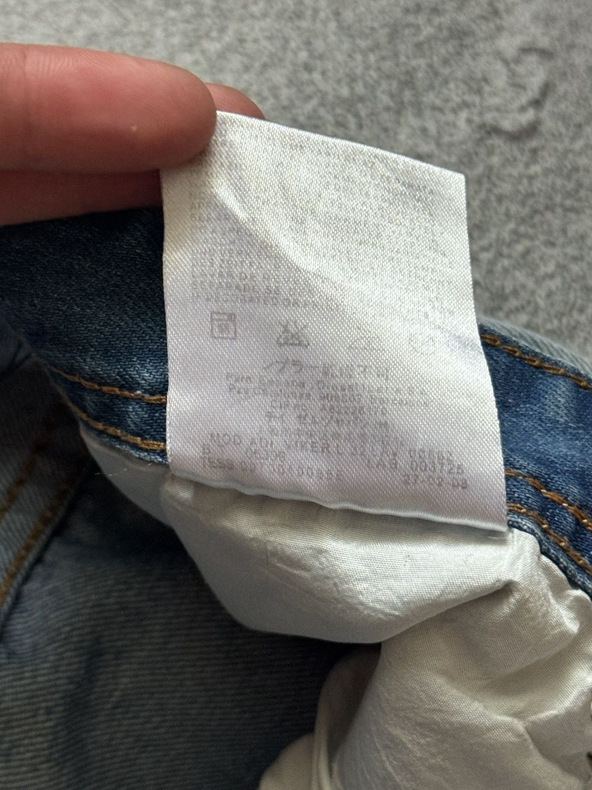 Diesel × Diesel Black Gold Diesel 32/30 blue denim distressed pant trouser Jean chino Size US 32 / EU 48 - 14 Thumbnail