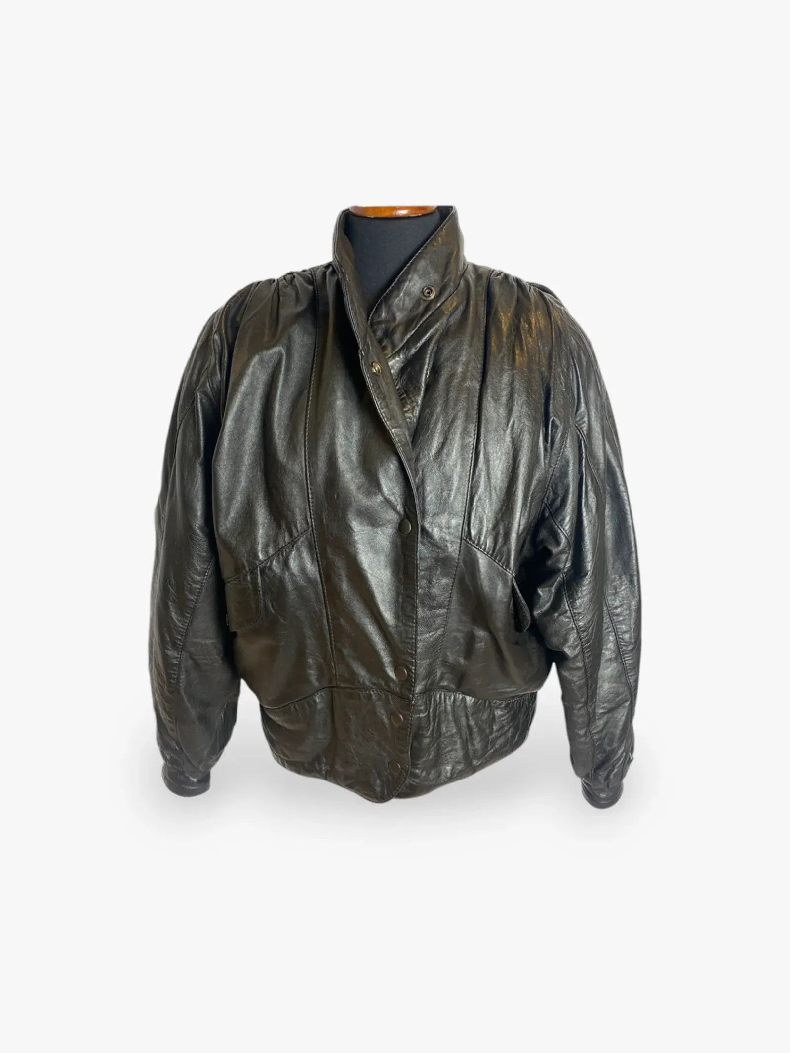 Firenze Firenze Pelle Leather Jacket Size L / US 10 / IT 46 - 1 Thumbnail