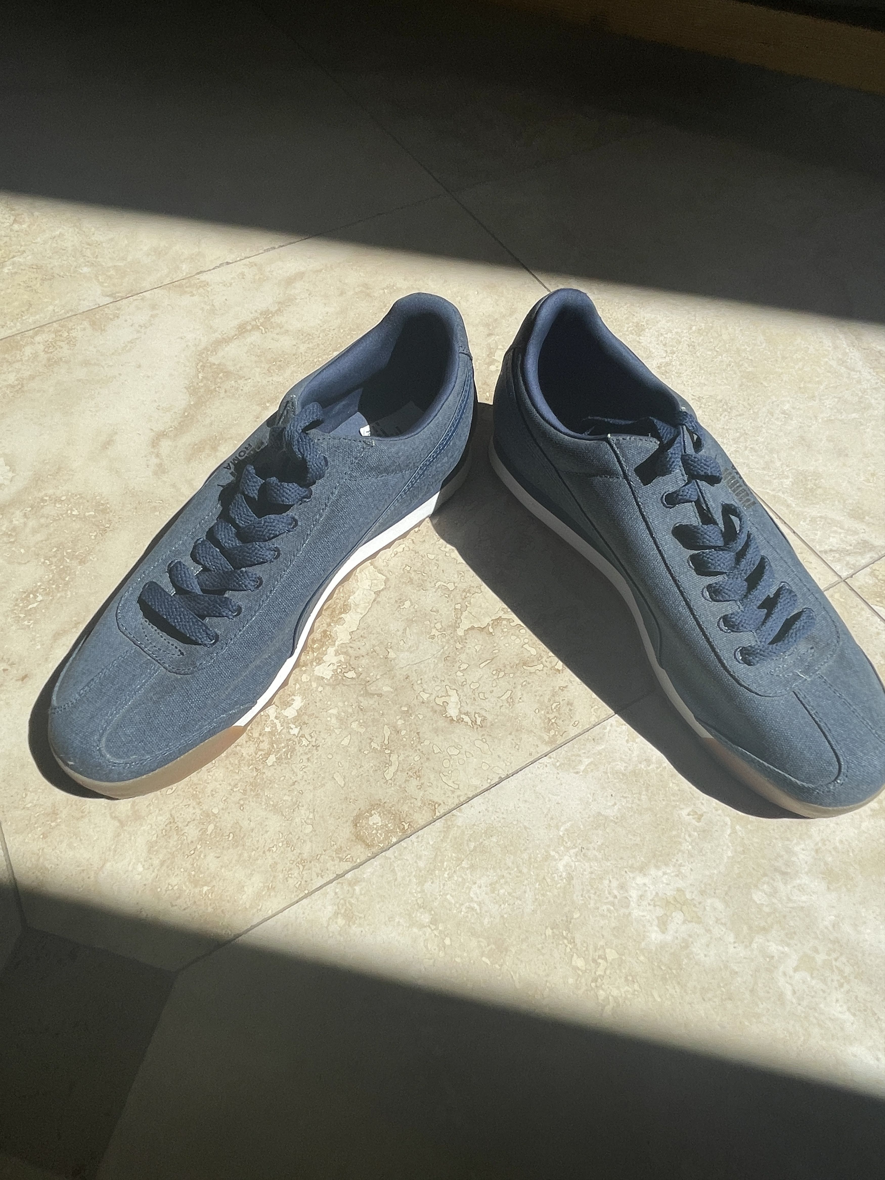 Puma Puma Roma Dark Denim Mens Sneakers - US Size 11 Size US 11 / EU 44 - 9 Thumbnail