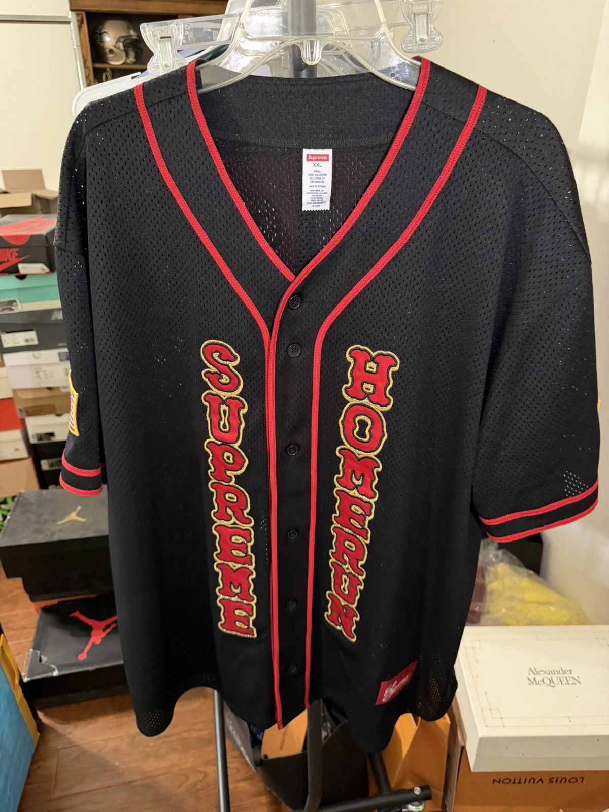 Supreme Supreme Homerun Baseball Jersey XXL NEW Size US XXL / EU 58 / 5 - 1 Thumbnail