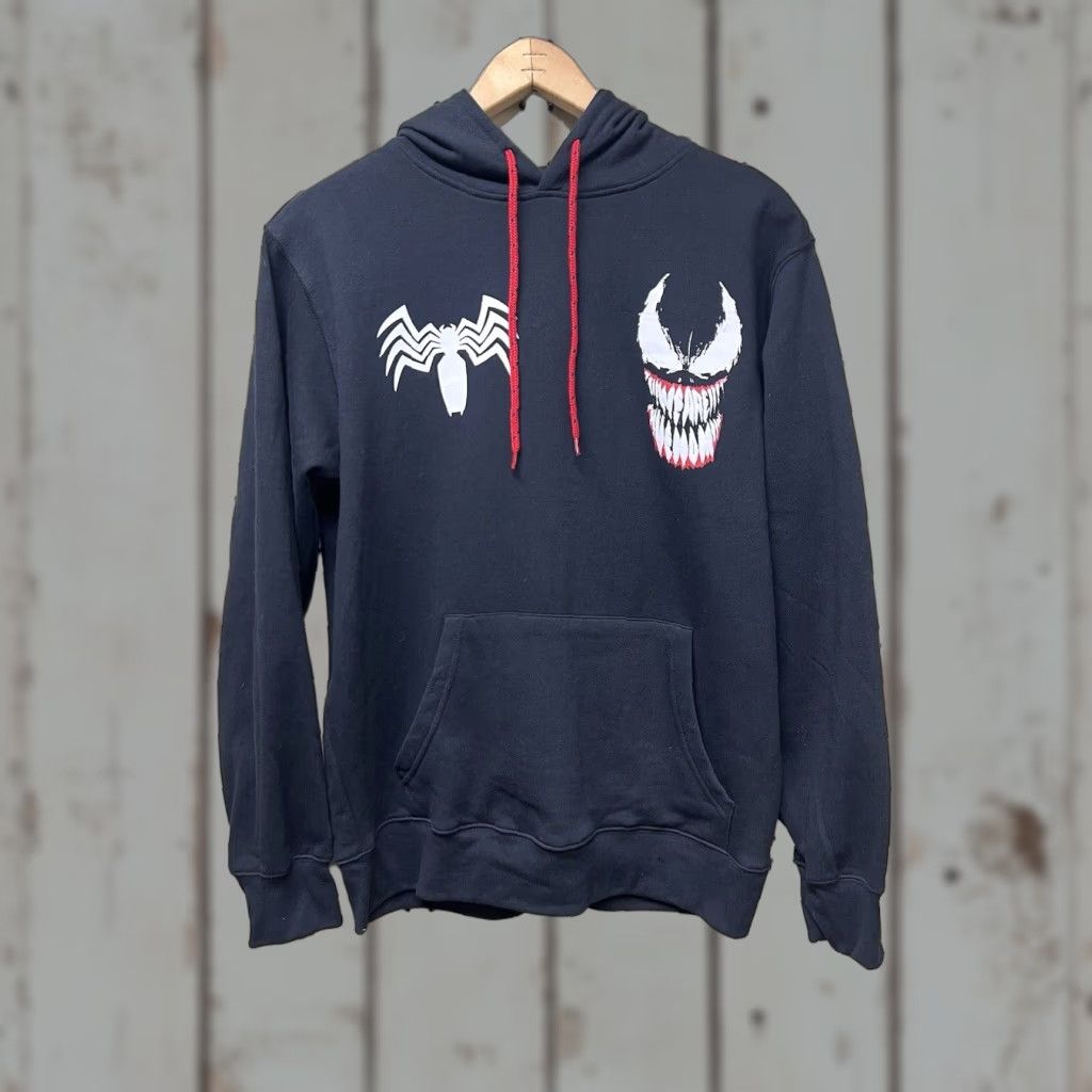 Vintage Marvel Venom Hoodie Sz M Black MCU Graphic Print User: Marvel Venom Hoodie Sz M Black MCU Graphic Print Size US M / EU 48-50 / 2 - 1 Thumbnail