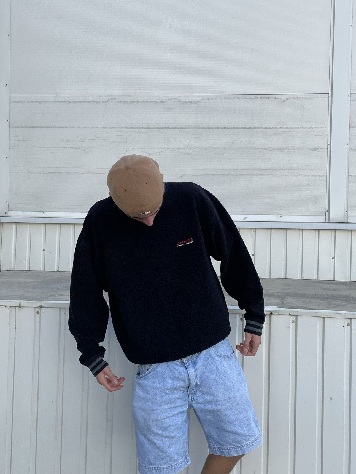 Chaps Ralph Lauren × Polo Ralph Lauren × Vintage Vintage Ralph Lauren Chaps fleece sweatshirt teddy Size US XL / EU 56 / 4 - 3 Thumbnail