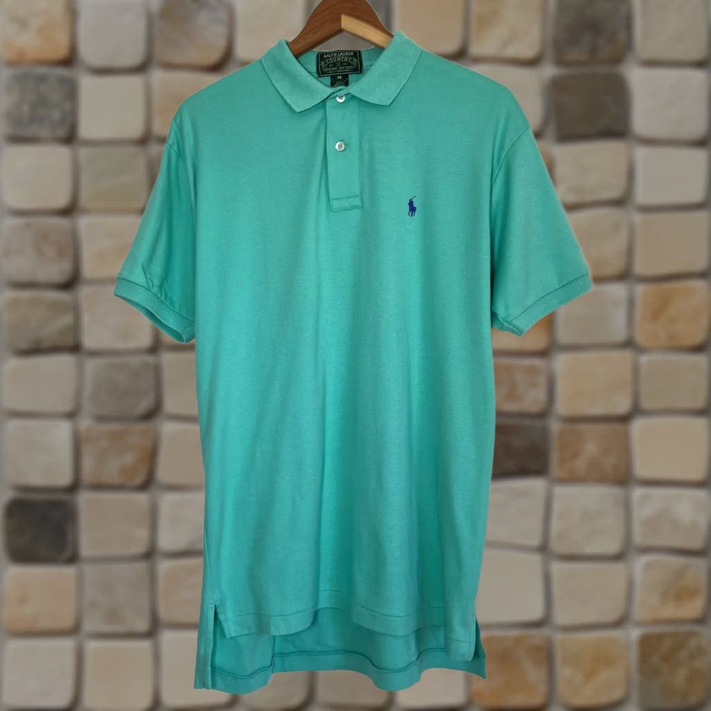 Ralph Lauren Men's Vintage Ralph Lauren Country Polo Shirt Authentic Dry Goods Sz M Size US M / EU 48-50 / 2 - 1 Thumbnail