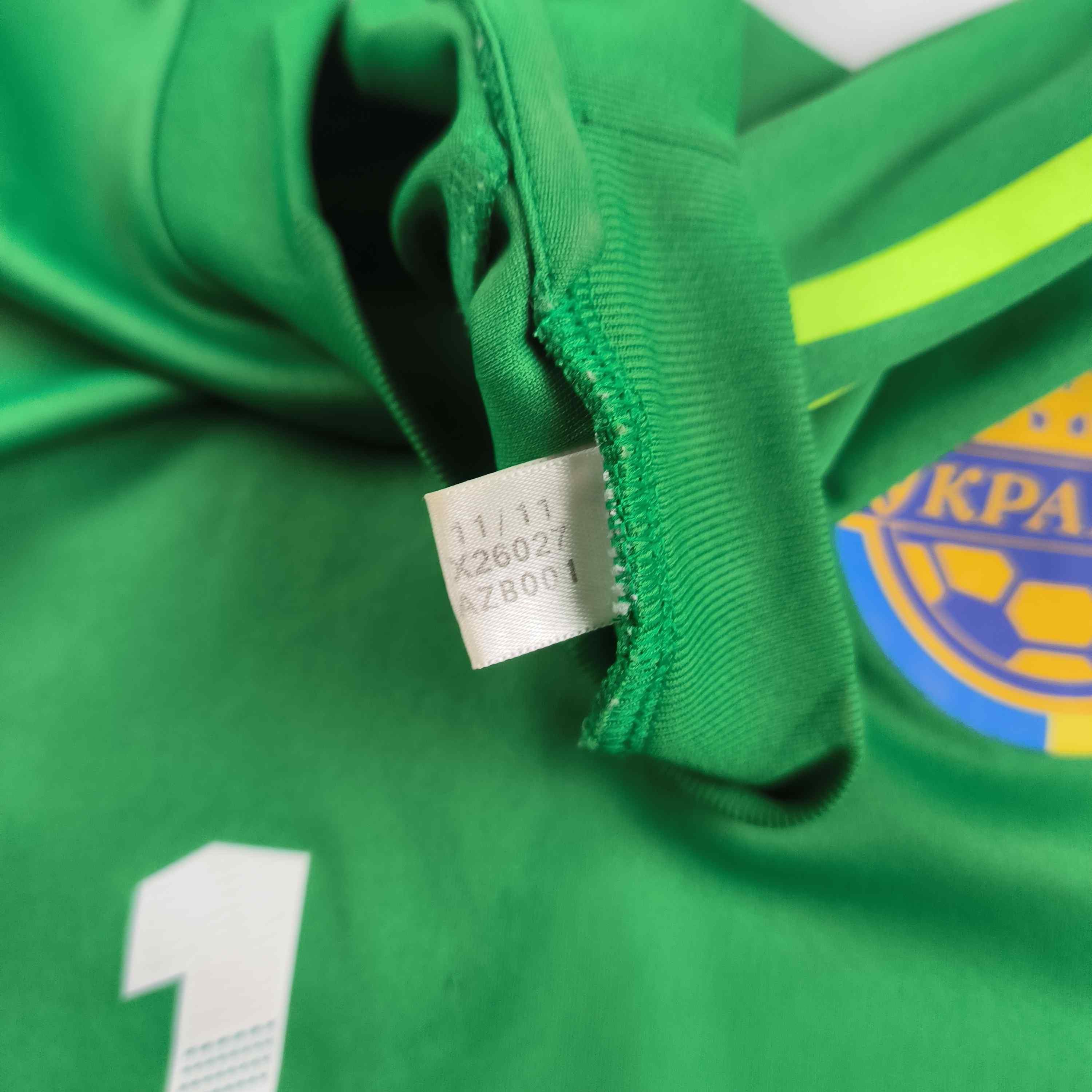 Adidas Ukraine 2011-13 Adidas GK#1 Formotion football jersey size L Size US L / EU 52-54 / 3 - 6 Thumbnail