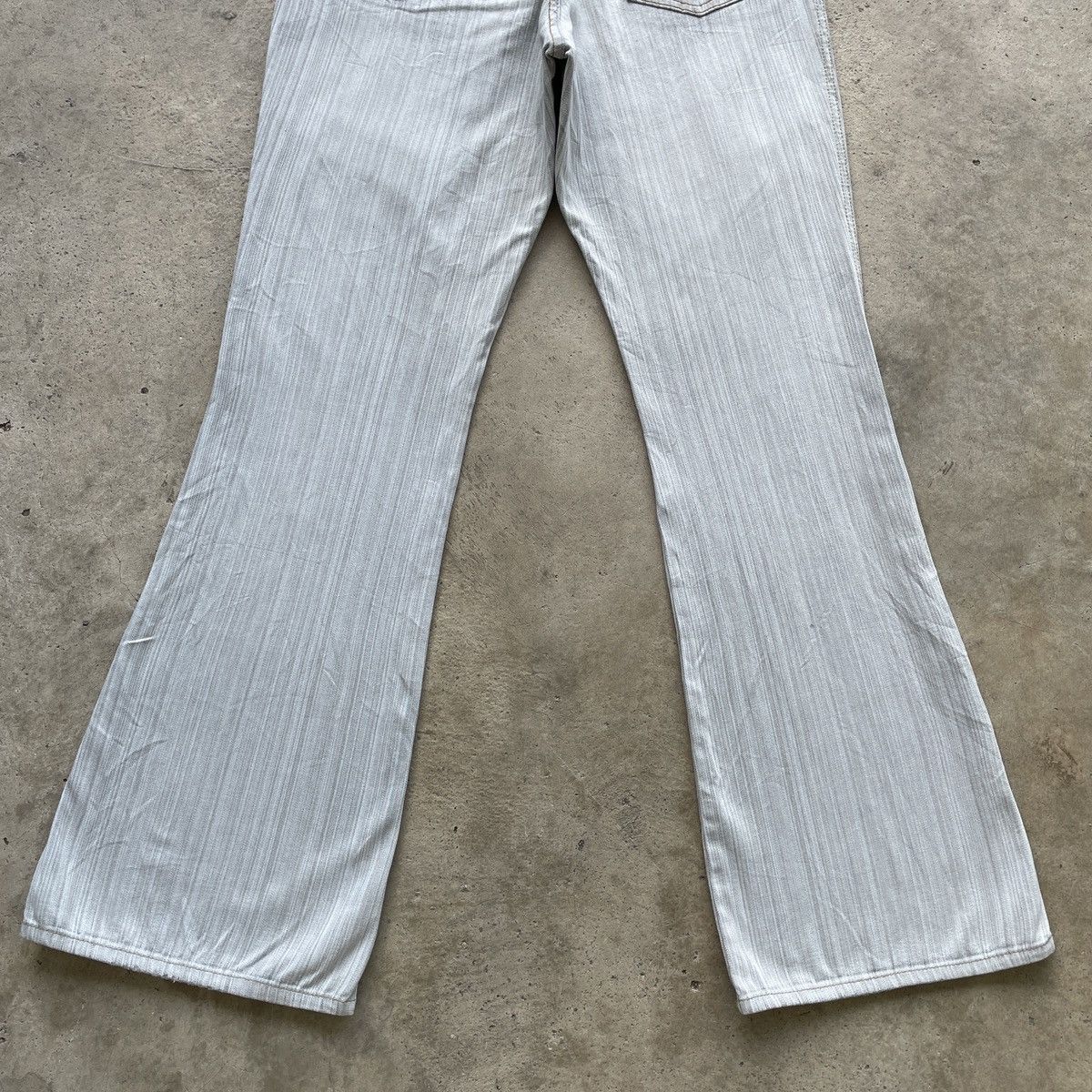 Japanese Brand Vintage Lemiore Jeans FLARE Faded Pants BOOTCUT W28x30.5 Size US 28 / EU 44 - 9 Thumbnail