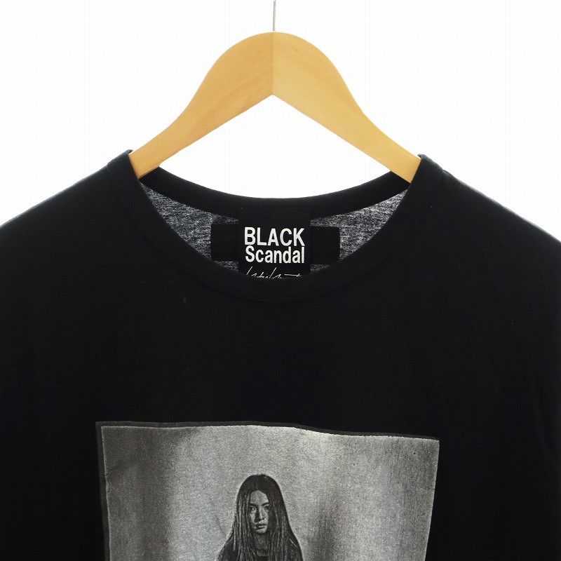 Yohji Yamamoto YOHJI YAMAMOTO BLACK Scandal T-shirt Size US L / EU 52-54 / 3 - 5 Thumbnail