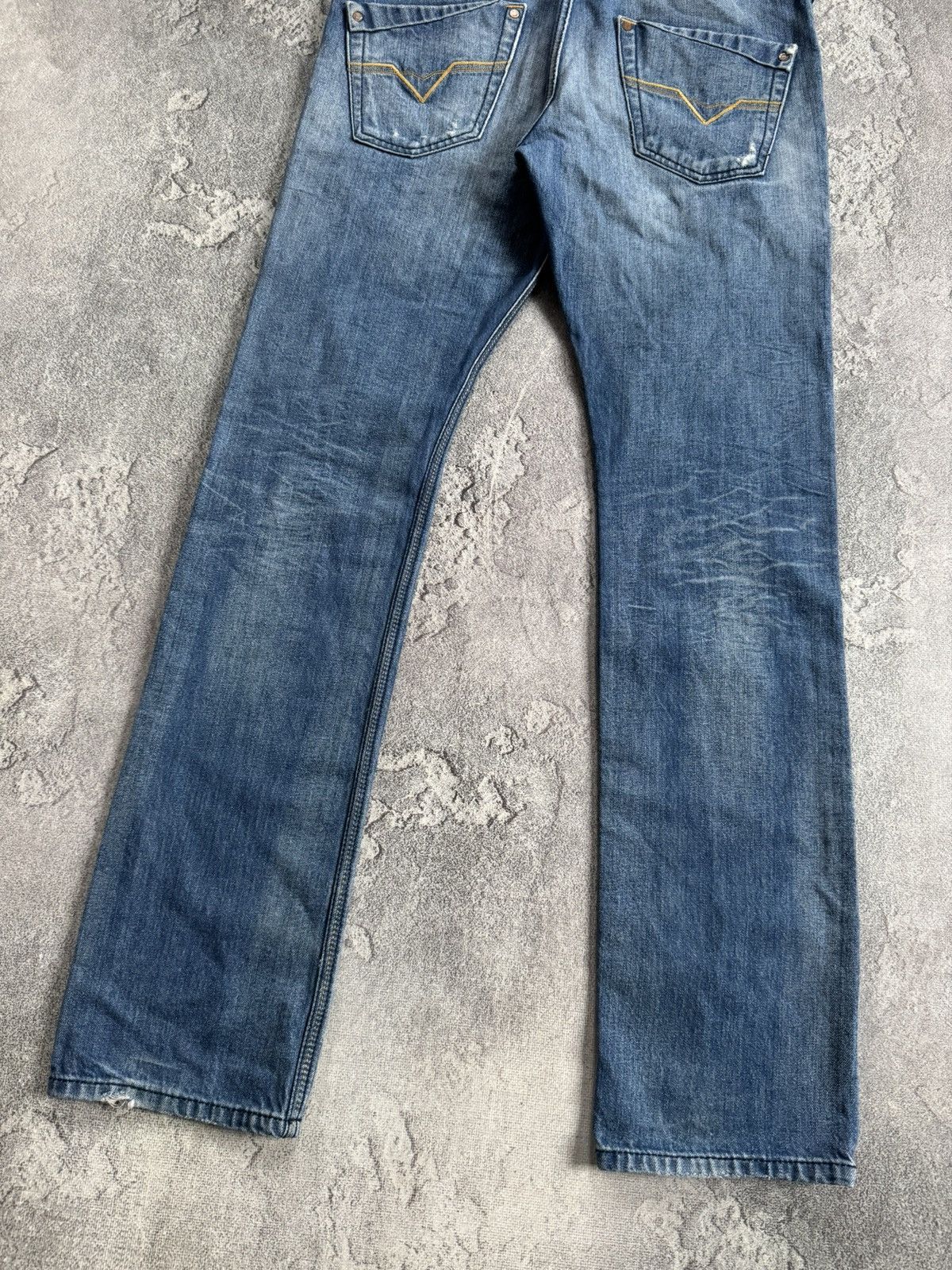 Diesel Diesel 29/32 Krooley distressed denim pants jeans trousers Size US 29 - 6 Thumbnail