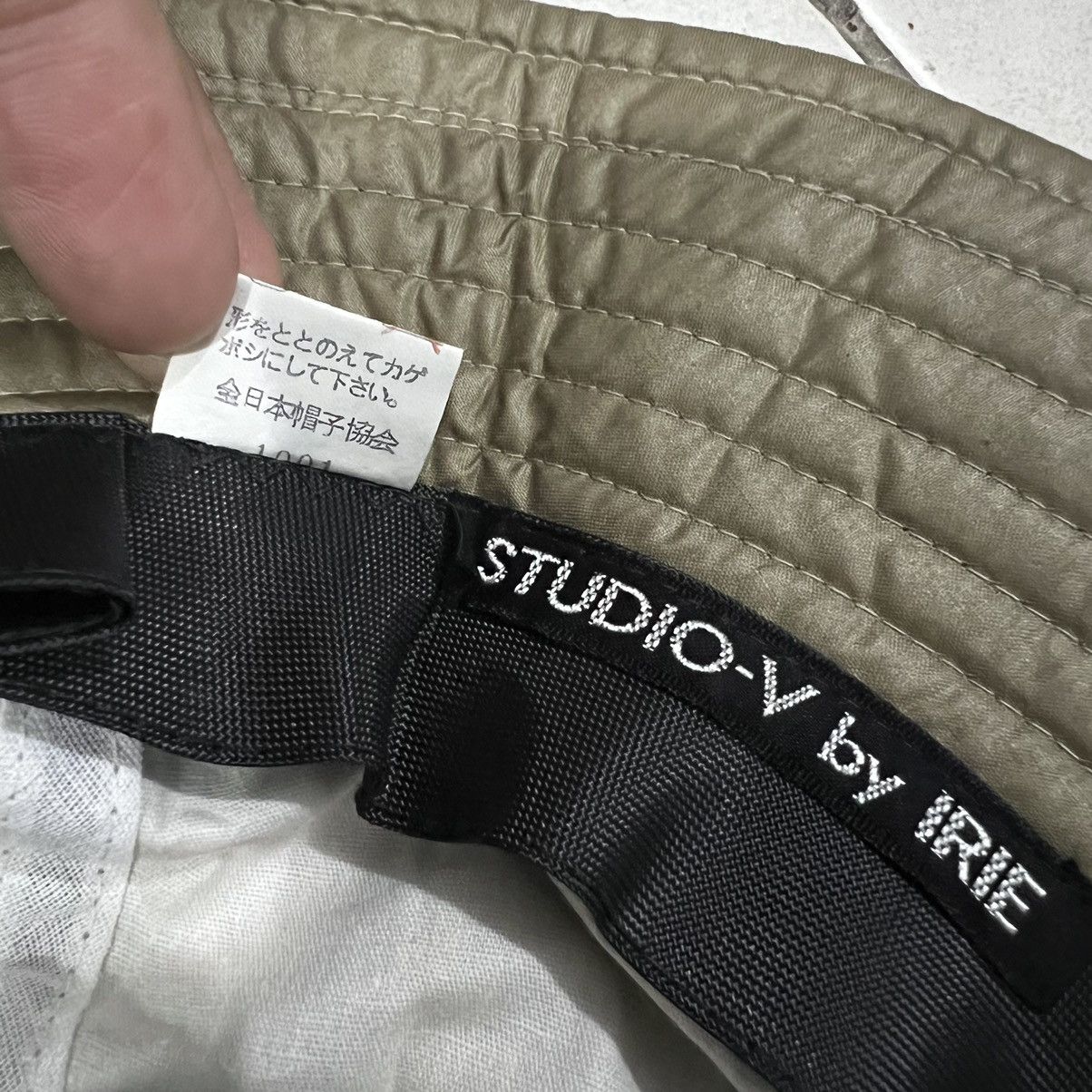 Japanese Brand × Vintage Studio V by Irie Japan 6panel Waxed Cotton Canvas Hat Size ONE SIZE - 5 Thumbnail