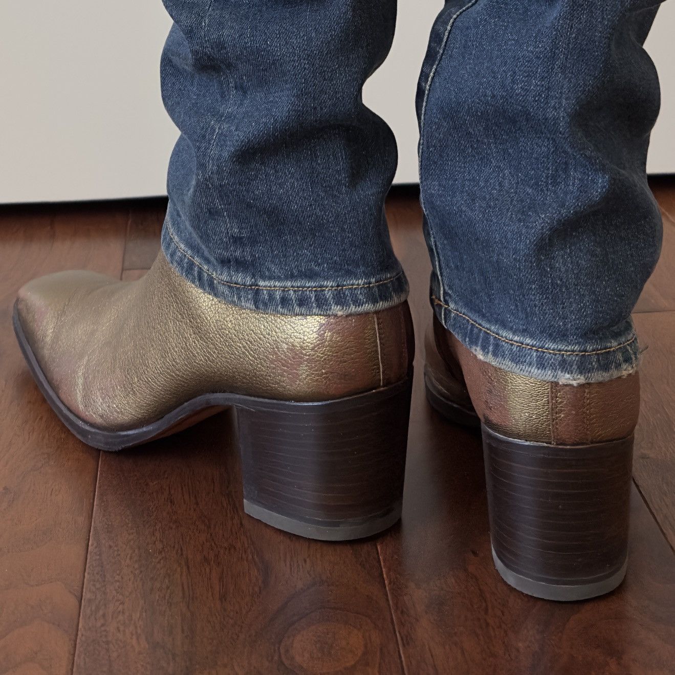 Saint Laurent Paris 2000s Yves Saint Laurent Tom Ford Era Johnny Boots Size US 9.5 / EU 42-43 - 10 Thumbnail
