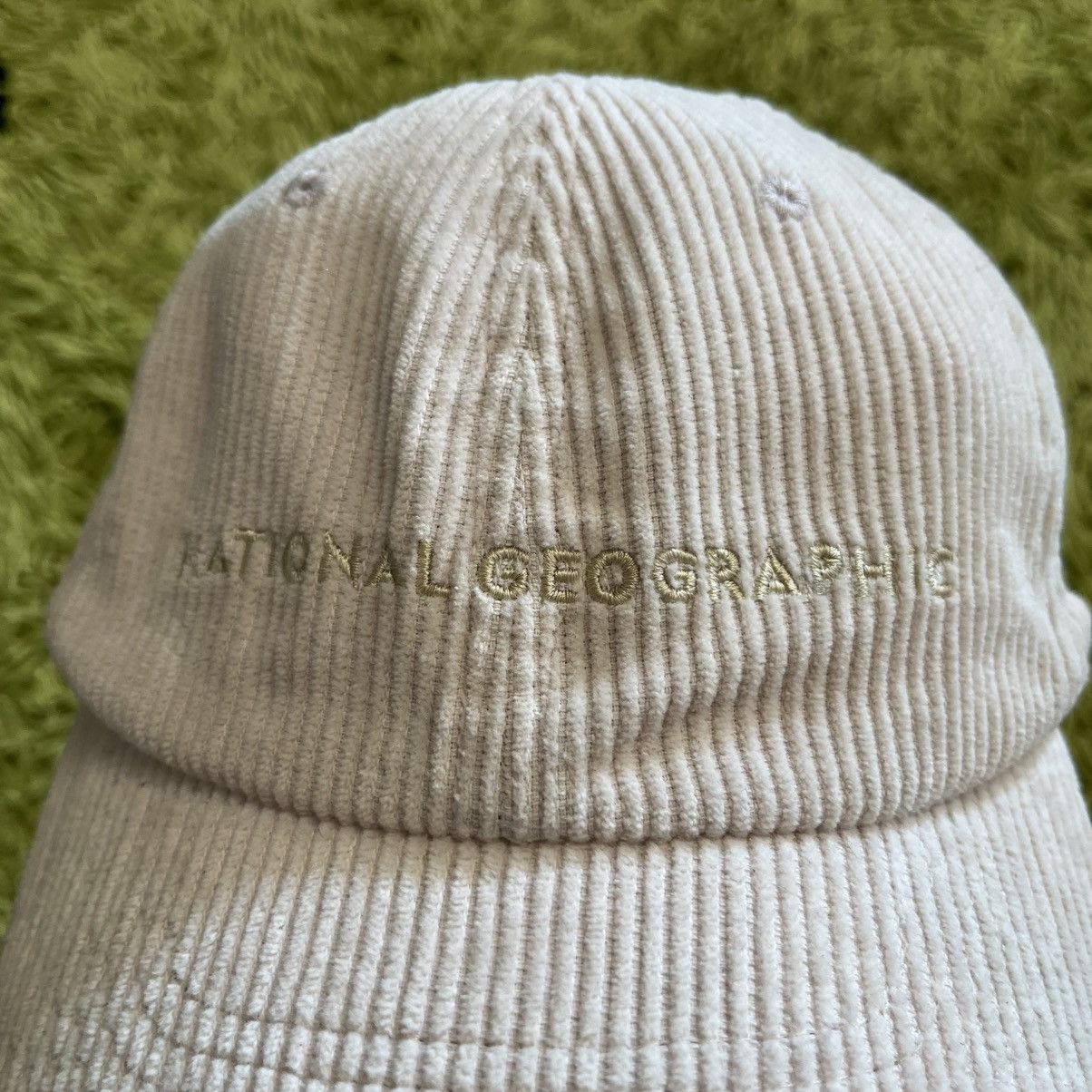 Japanese Brand National geographic corduroy hat Size ONE SIZE - 2 Thumbnail