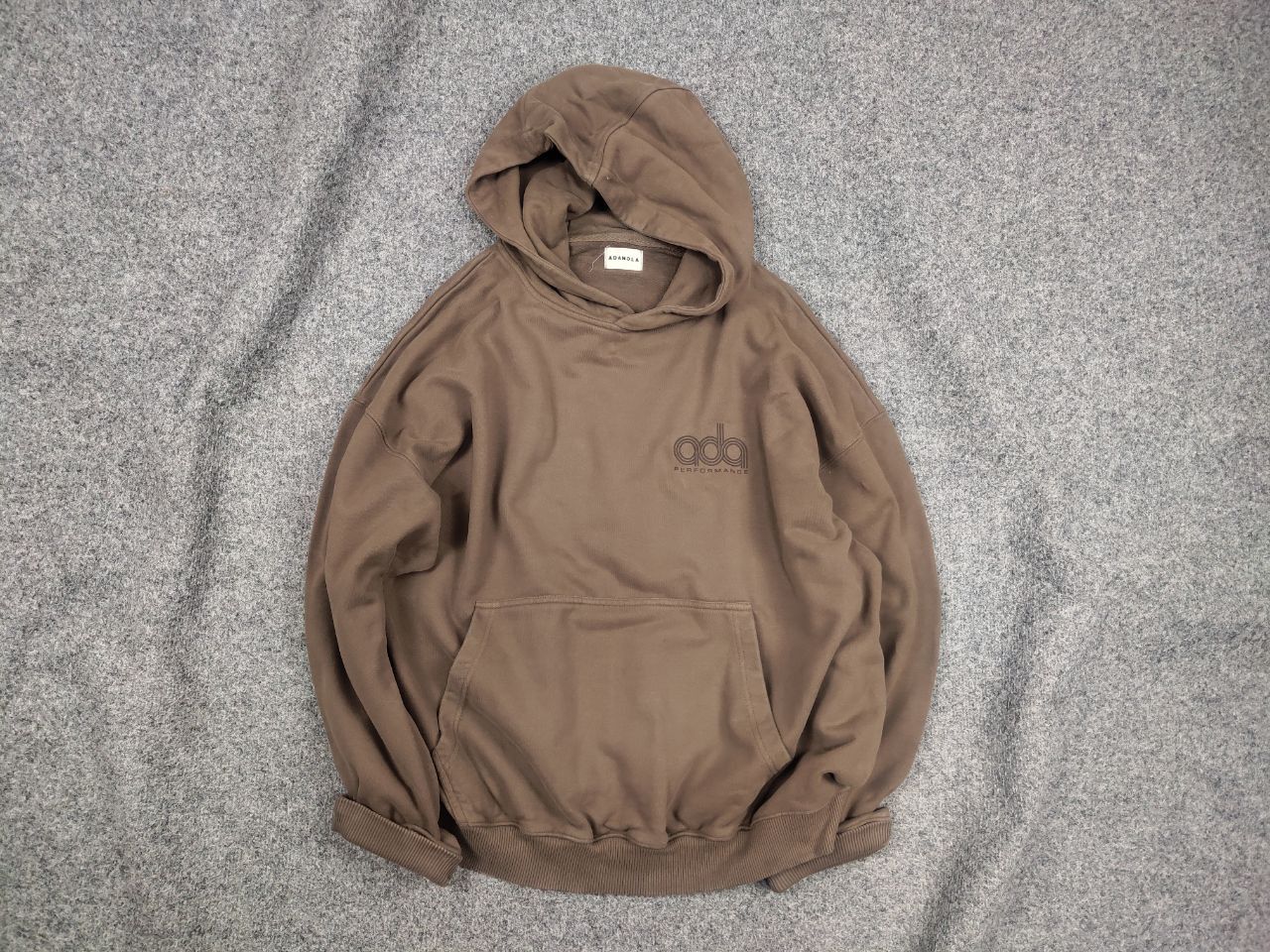 Other ADA Adanola performance Design Logo Brown Oversized Hoodie Size M / US 6-8 / IT 42-44 - 1 Thumbnail
