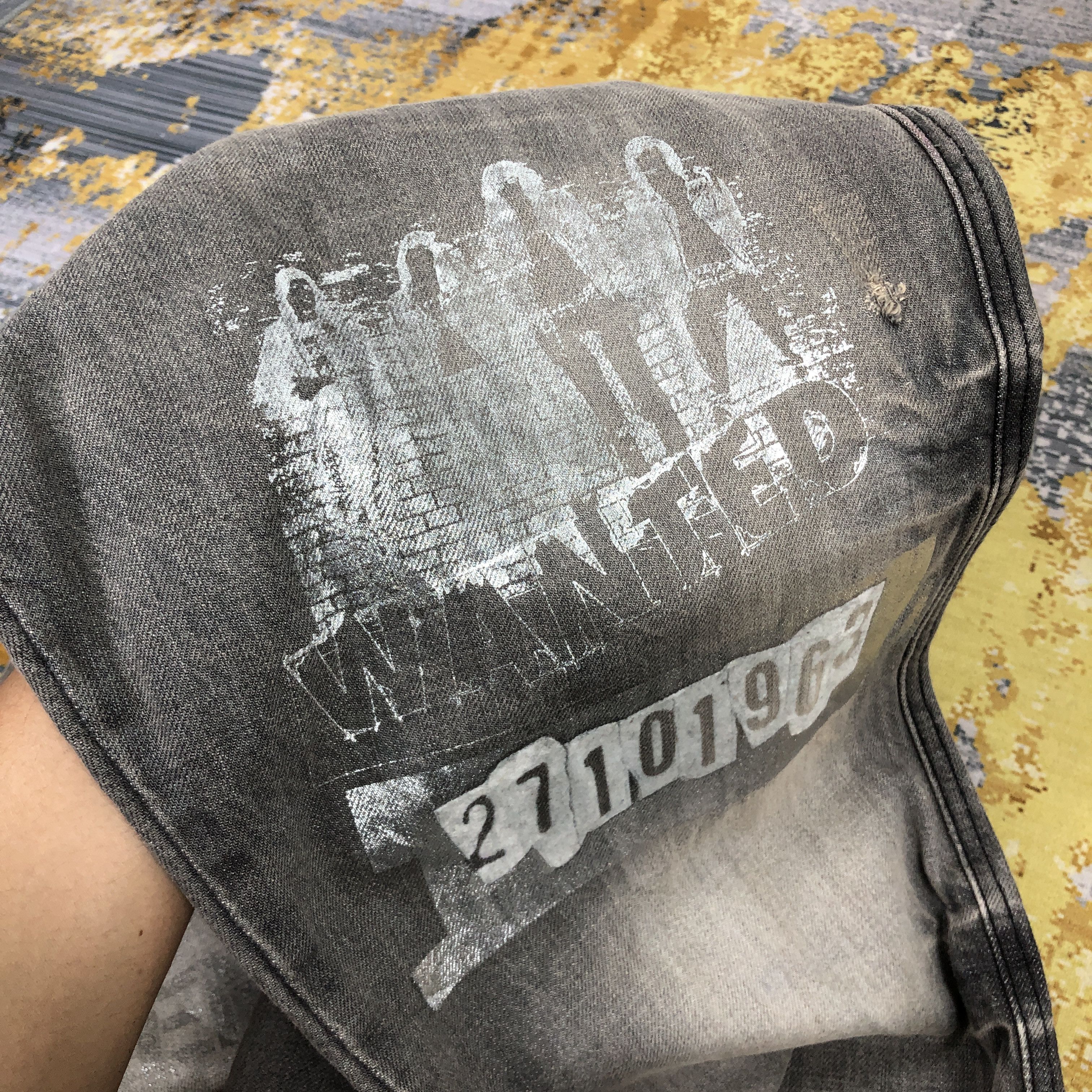 Japanese Brand × Vintage Vintage Semantic Design Jeans 33 x 31 L1270 Size US 33 - 4 Thumbnail