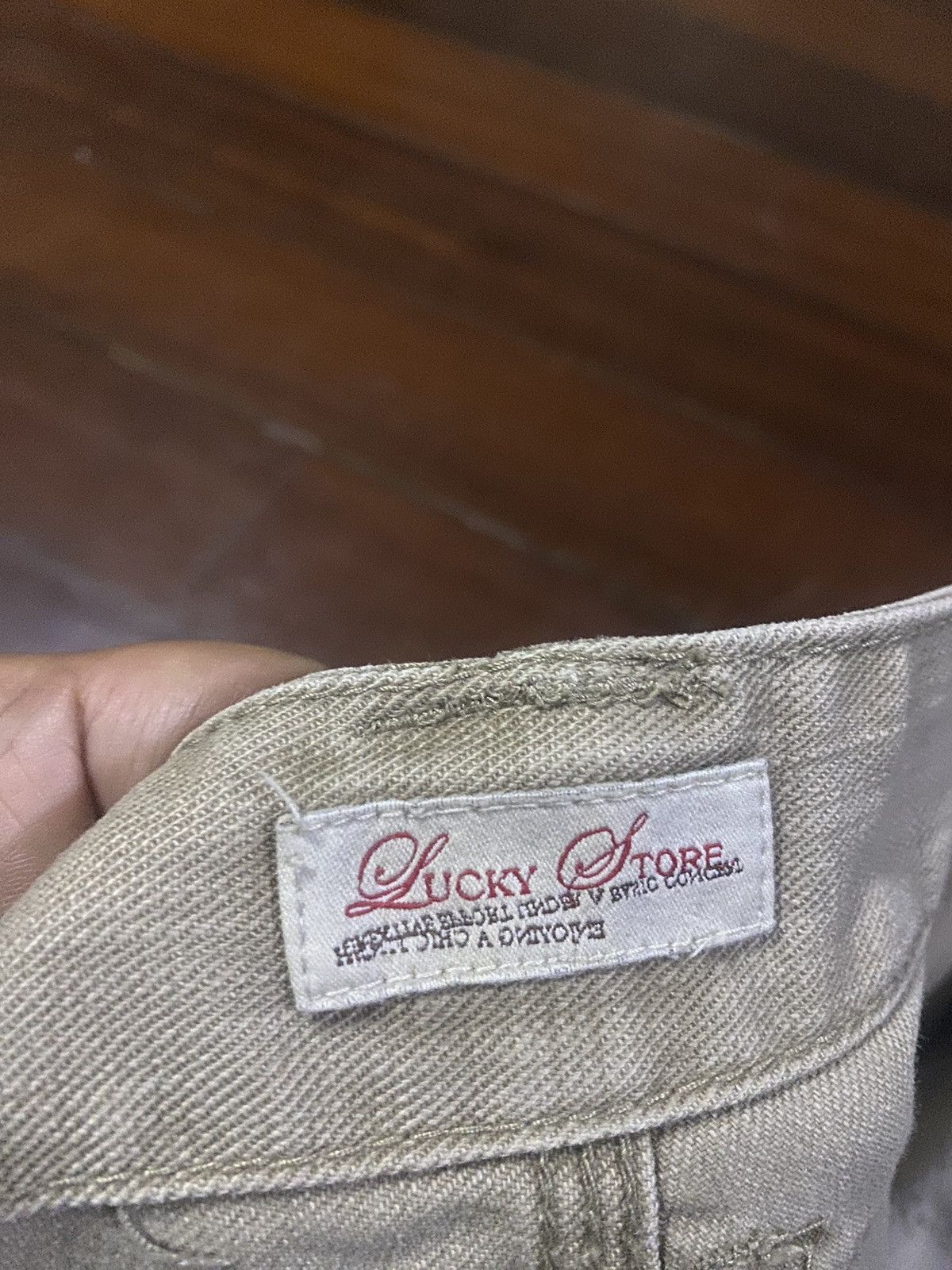 Army Of Me × Designer Fire 🔥 LUCKY STORE DIRTY PANTS back hood Size US 32 / EU 48 - 16 Thumbnail