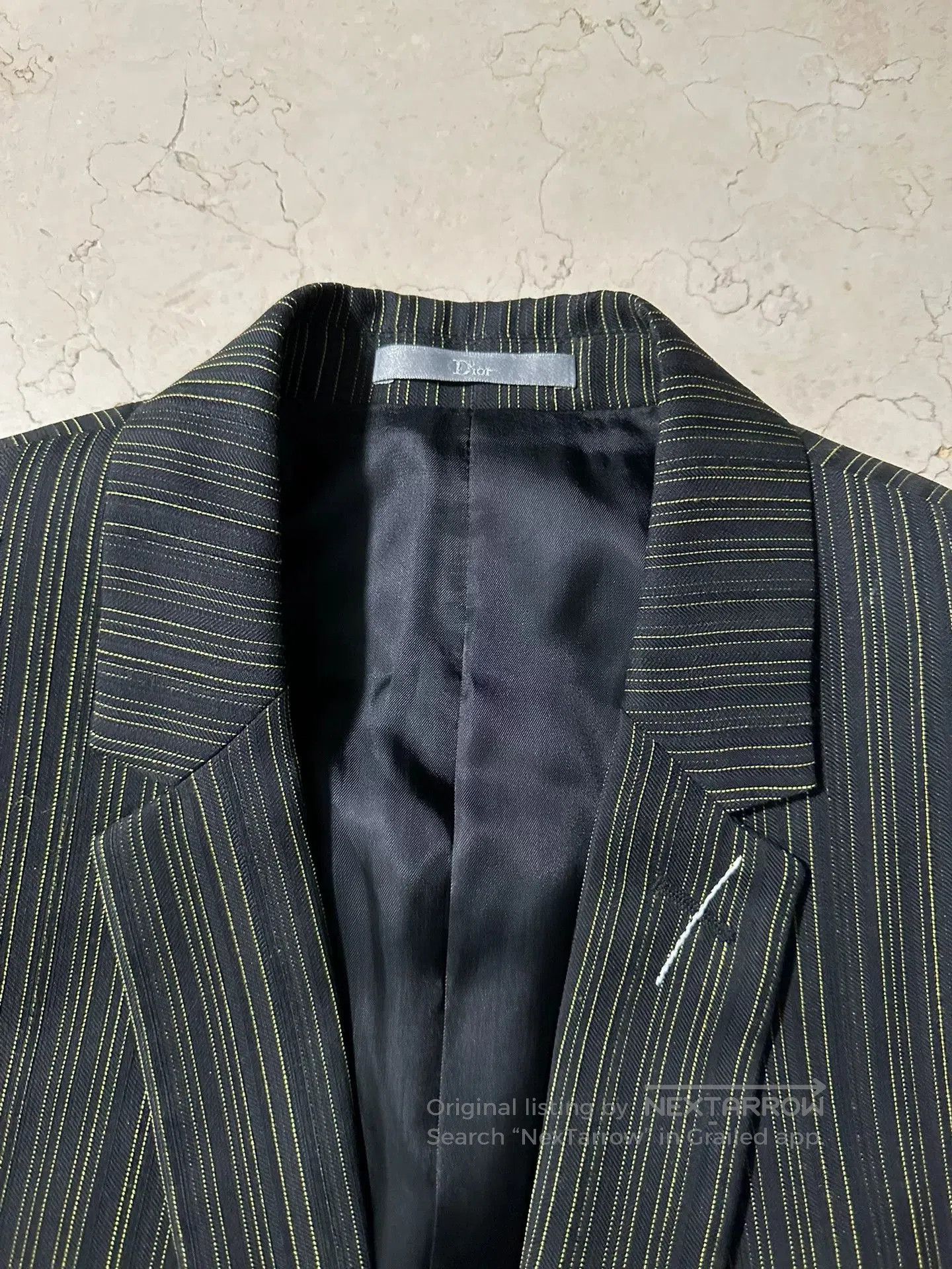 Dior Dior Homme 18AW Cross Suit Jacket. Size US S / EU 44-46 / 1 - 3 Thumbnail