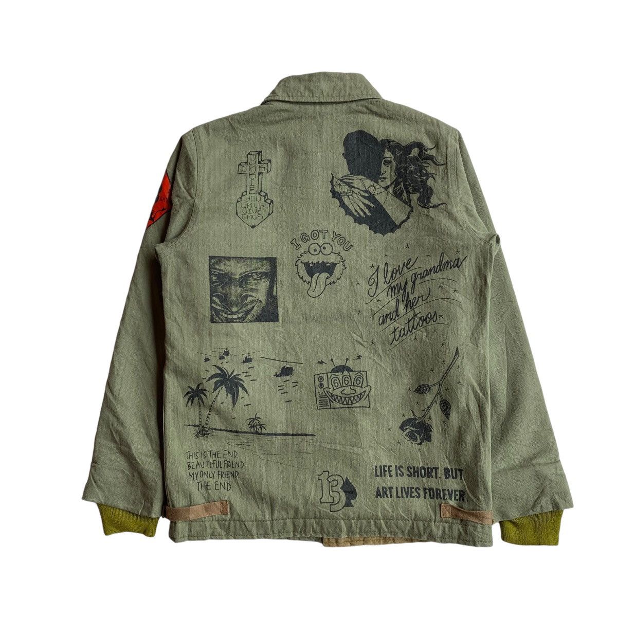 Japanese Brand × SOFTMACHINE Softmachine A-2 Type Jacket Size US M / EU 48-50 / 2 - 2 Thumbnail