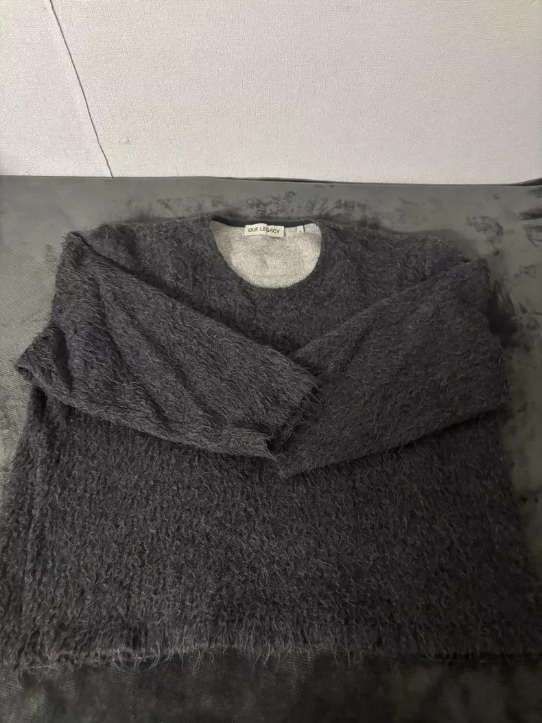 Our Legacy Our Legacy size52 A horsehair sweater with thin hair Size US L / EU 52-54 / 3 - 1 Thumbnail
