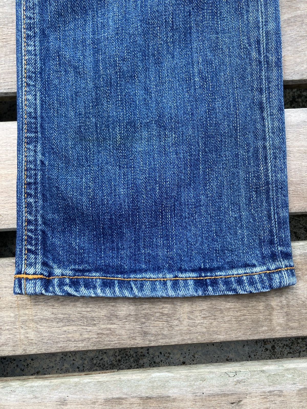 Nudie Jeans Worn Out Nudie Jeans Indigo Blue Seasoned Hige Size US 32 / EU 48 - 4 Thumbnail
