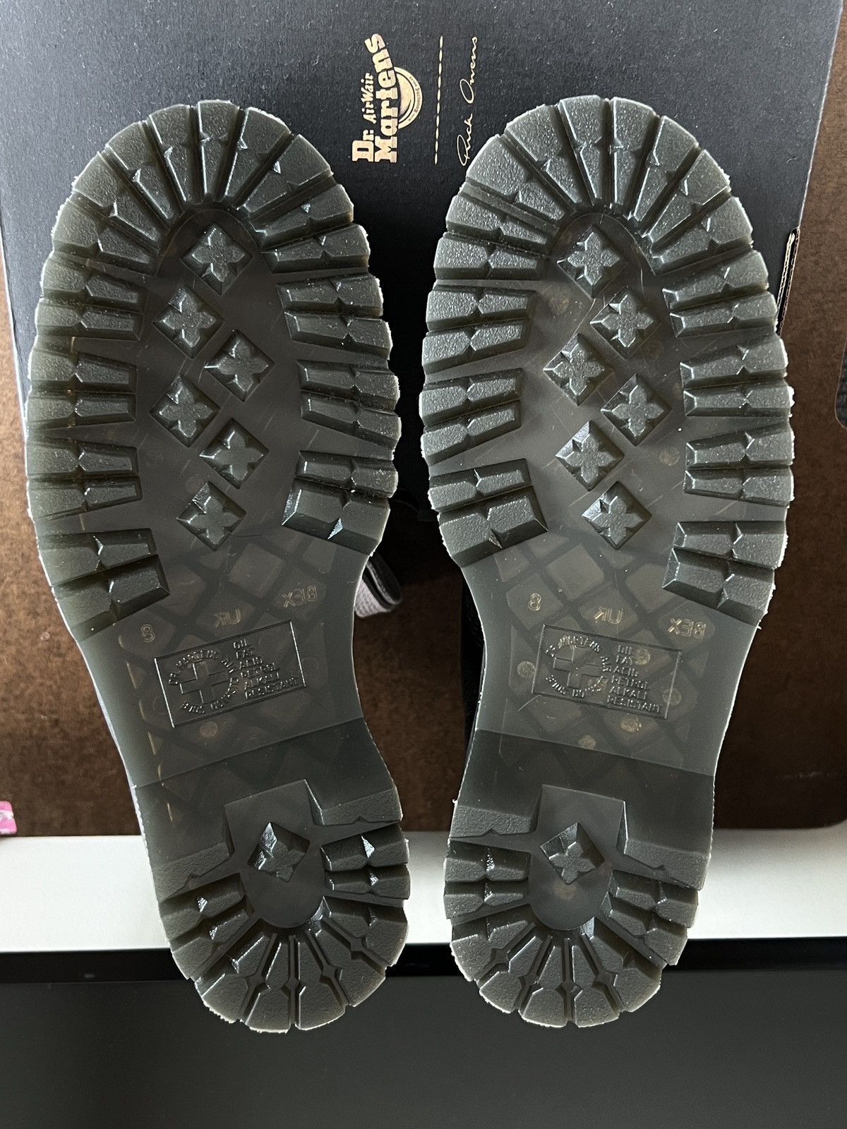 Dr. Martens × Rick Owens Rick Owens x Dr. Martens Quad Sole Jumbo Lace Boot Size US 9 / EU 42 - 6 Thumbnail