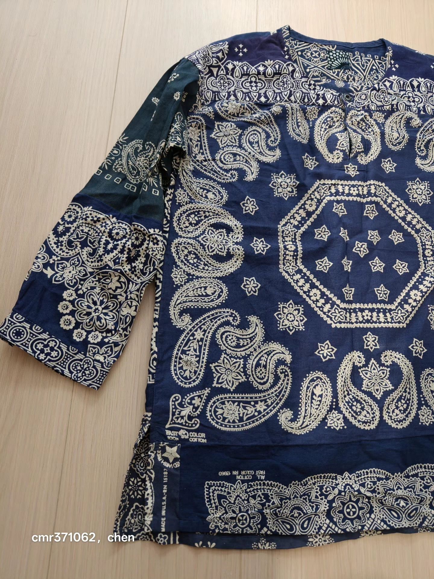 Visvim visvim 16AW kerchief tunic vntg bandana w 4 Size XL / US 12-14 / IT 48-50 - 4 Thumbnail