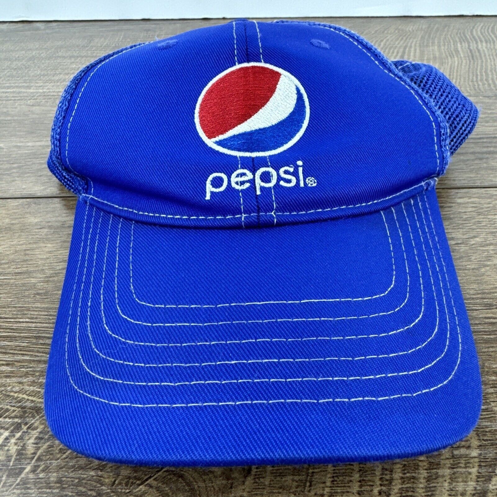 Pepsi Pepsi Blue Hat Adjustable Adult Size Hat Cap Size ONE SIZE - 4 Thumbnail