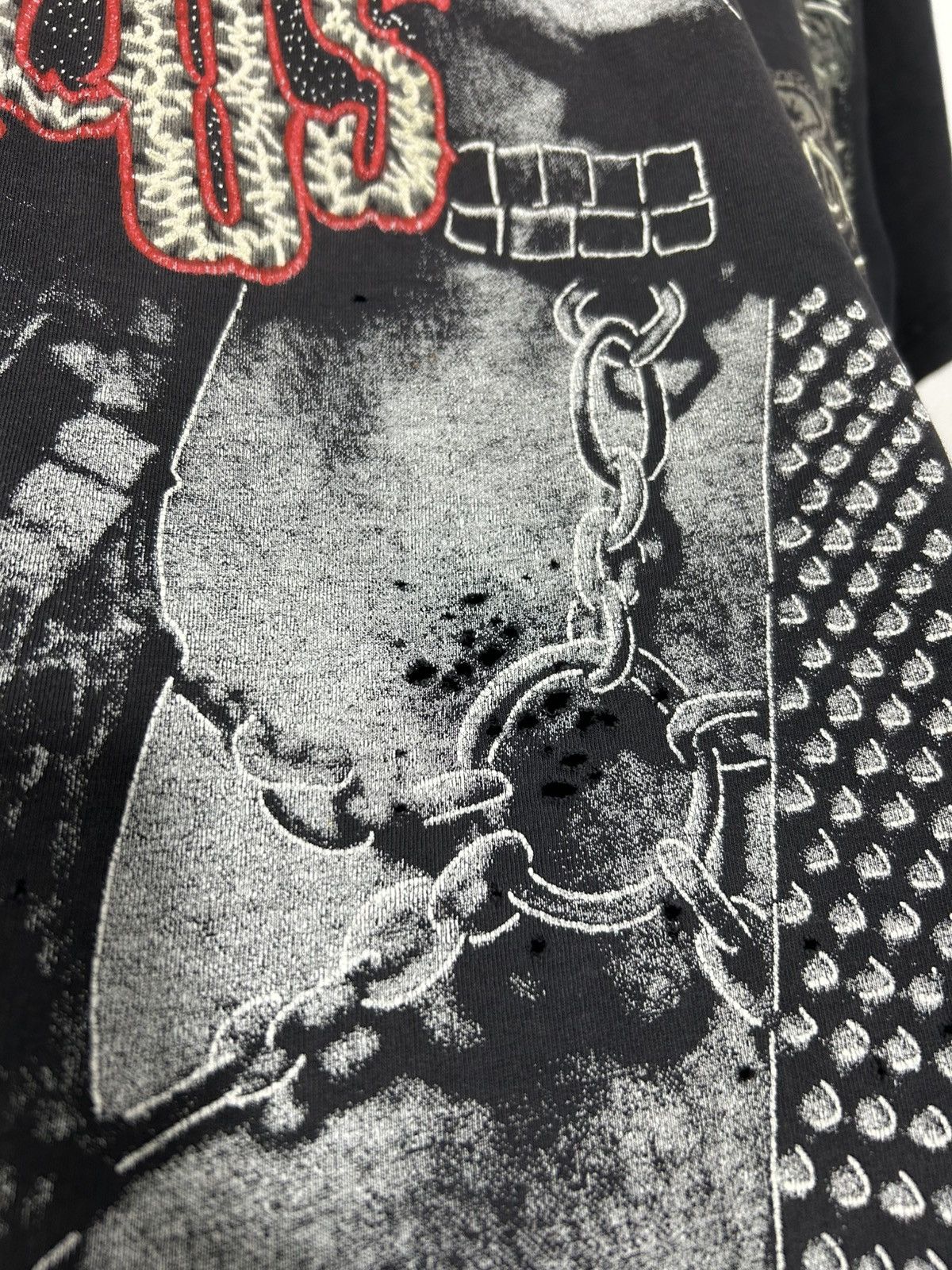 KISS × Mexicana 1998 Kiss Psycho Circus Gene Simmons Mexico Tour Size US XL / EU 56 / 4 - 3 Thumbnail