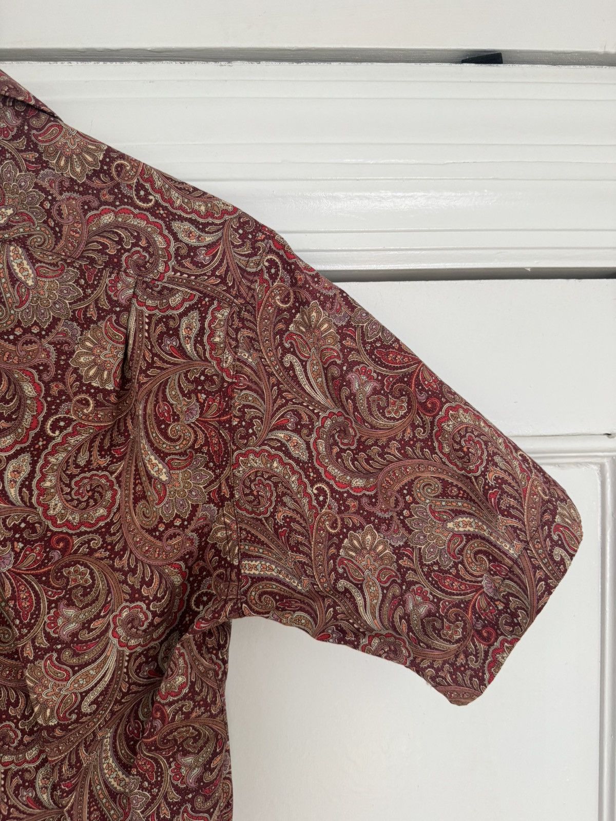Battenwear Battenwear Five Pocket Zuma Vacation Shirt XS Red Paisley Size US XS / EU 42 / 0 - 10 Thumbnail