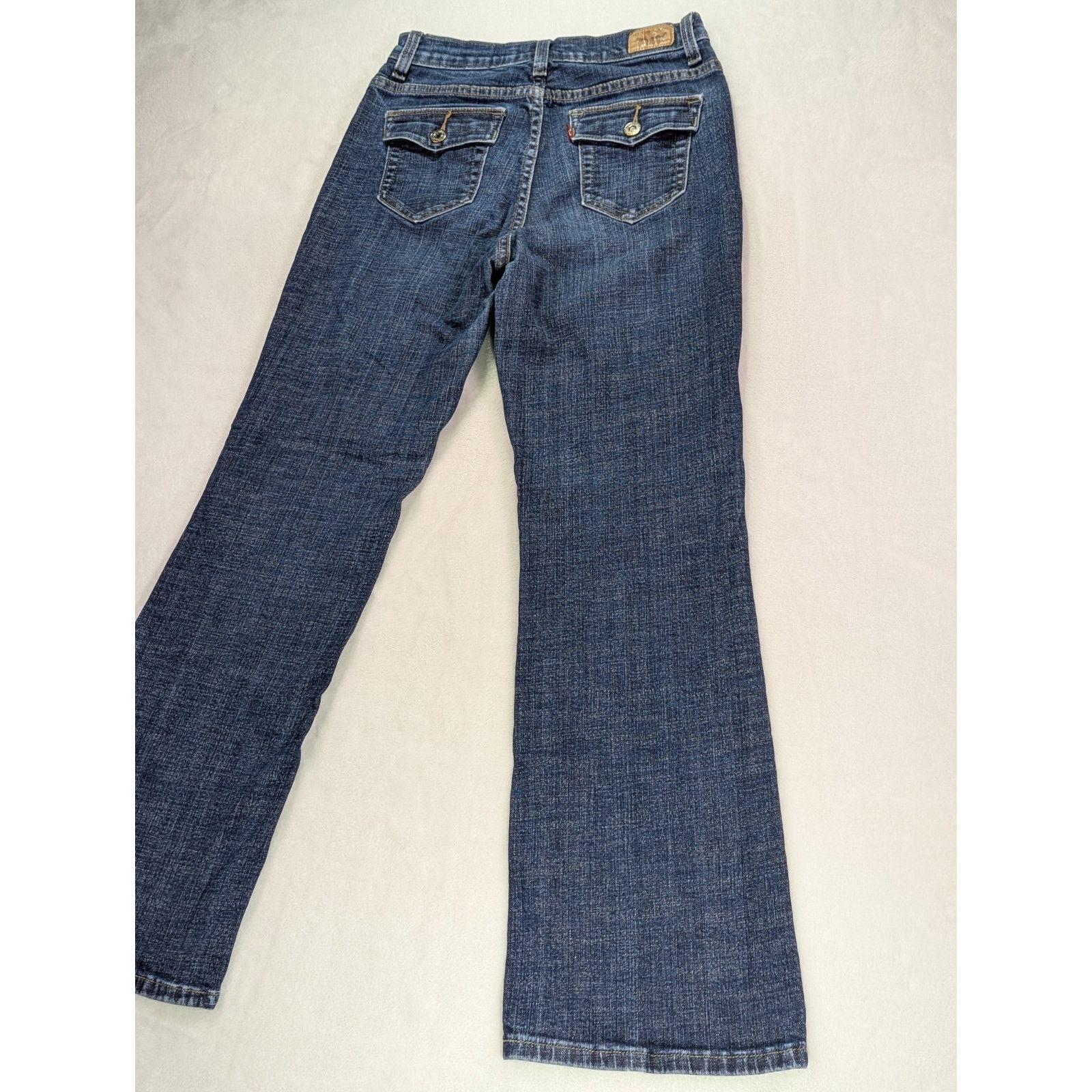 Levi's 512 Bootcut Jeans Sz 6 S/C (Short/Curvy) Perfectly Slimming Size 28" / US 6 / IT 42 - 11 Thumbnail