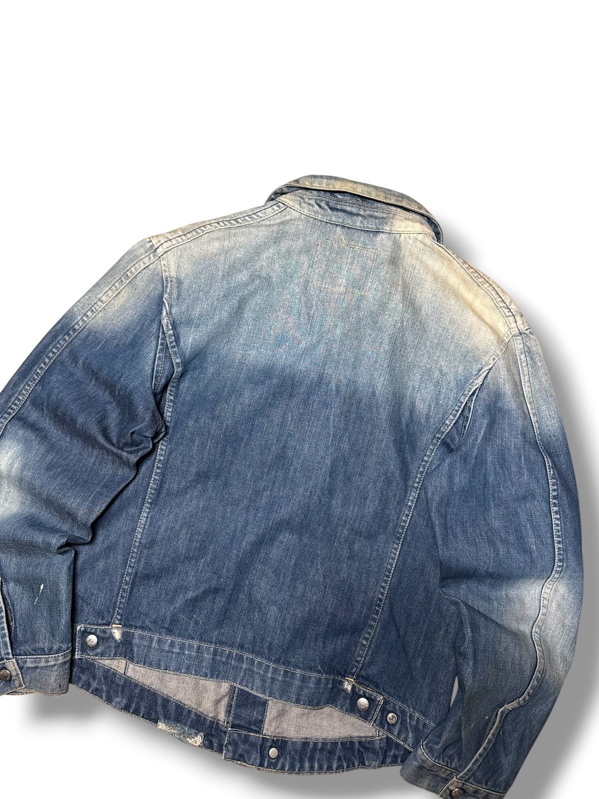 Levi's Vintage Y2K Levi’s Engineered Washed Jacket Avantgarde 90s Size US M / EU 48-50 / 2 - 9 Thumbnail