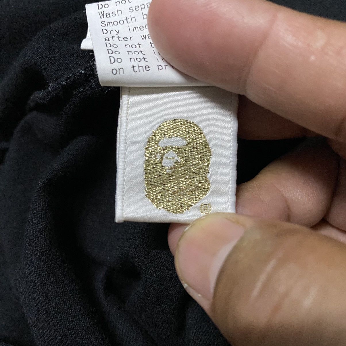 Bape Rare‼️🔥Bathing Ape Star Side Logo V Neck T-Shirt Size US M / EU 48-50 / 2 - 16 Thumbnail