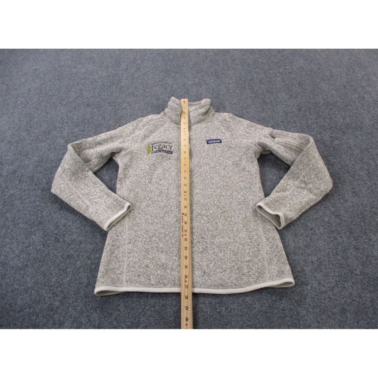 Patagonia Patagonia Jacket Women M Better Sweater Fleece Outdoor Windbreaker Zip Pockets Logo Beige Seasonal Outdoor Windswept Womens Size M / US 6-8 / IT 42-44 - 3 Thumbnail